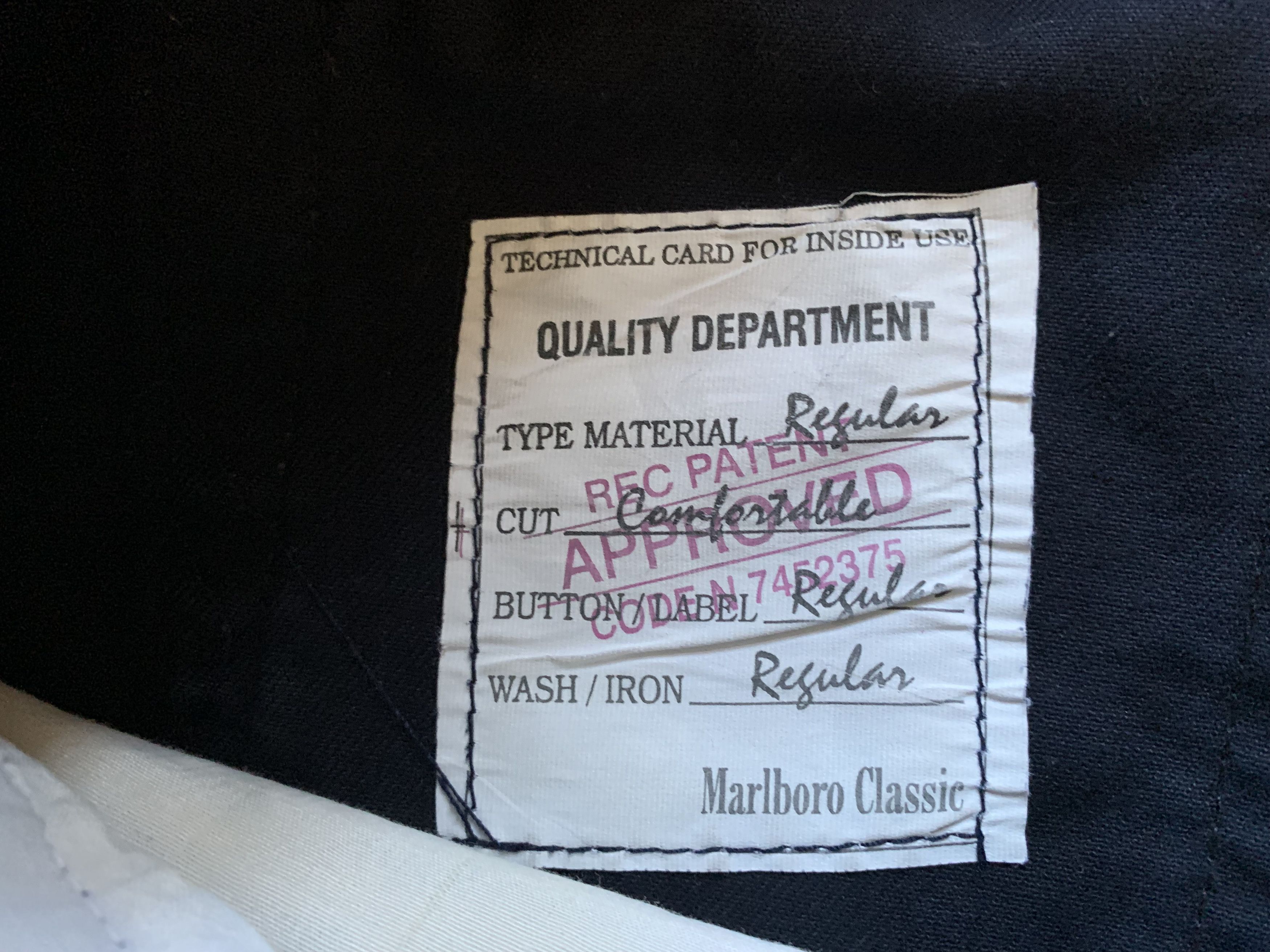 Marlboro Classics × Zara Vintage Marlboro Classics Denim Black Jeans Size US 36 / EU 52 - 8 Thumbnail