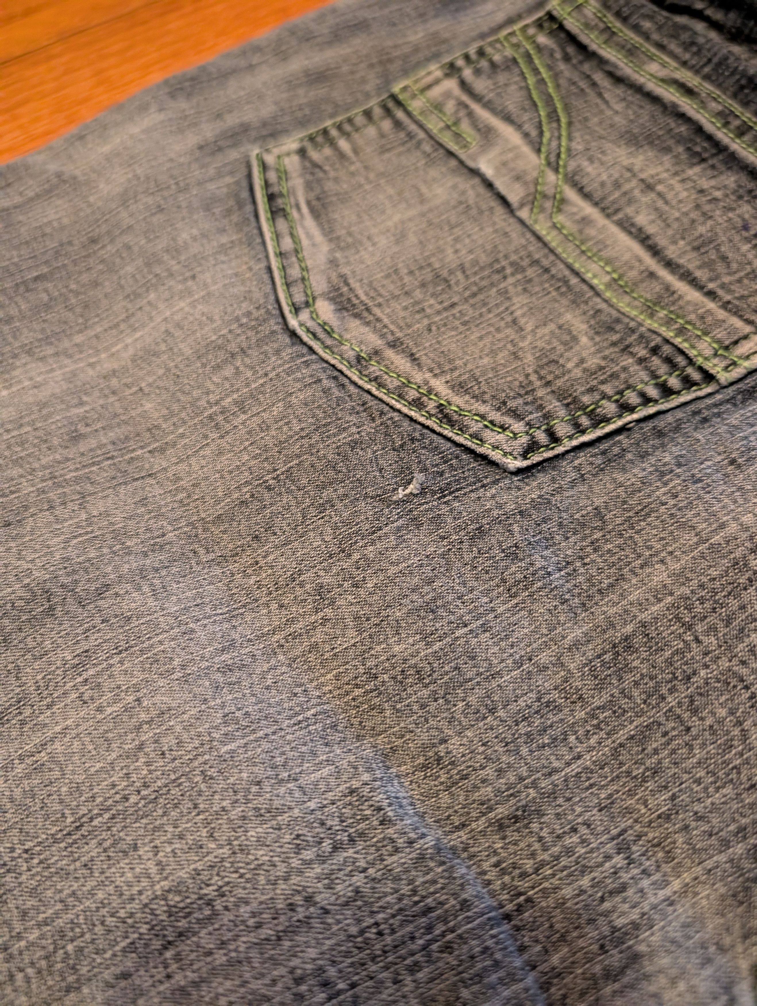 Southpole Y2K Xclusive Faded Denim Baggy Flare Leg Cyber Grunge Jeans Size US 34 / EU 50 - 5 Thumbnail