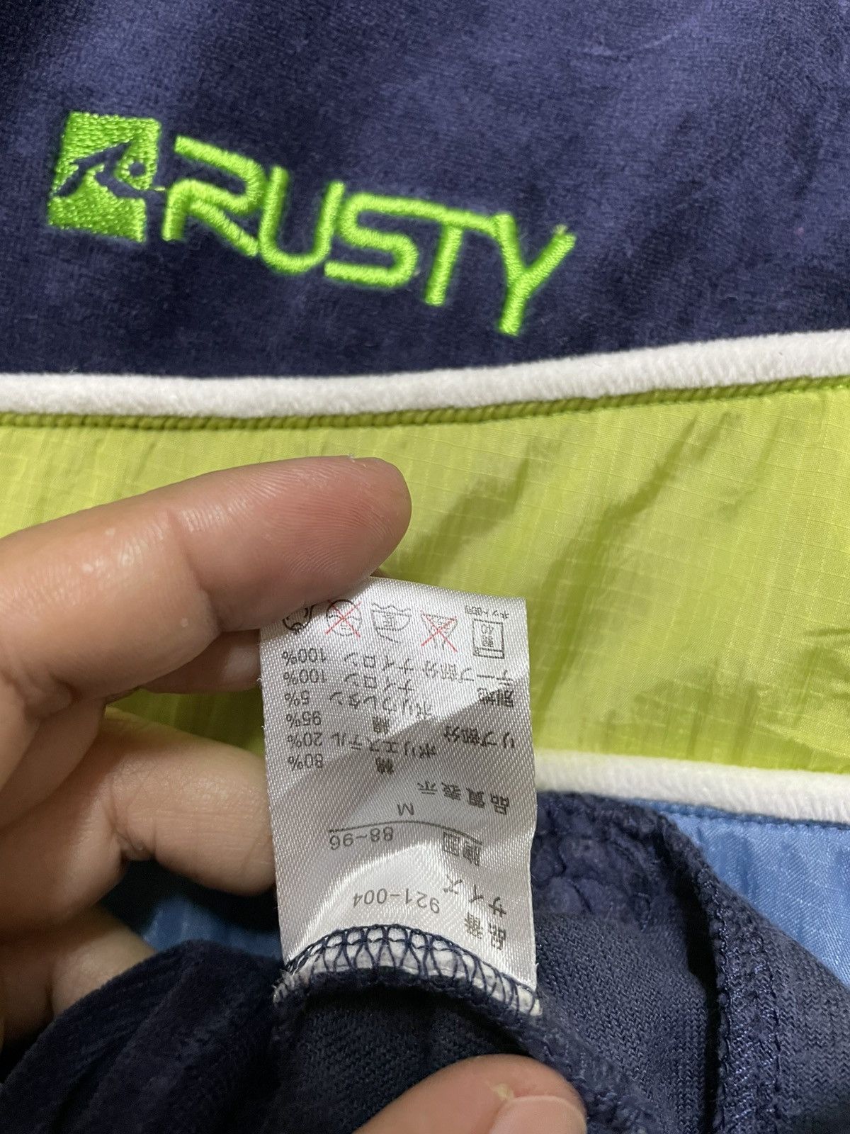 Other Rusty fully zipper small logo sweatshirt Size US M / EU 48-50 / 2 - 8 Thumbnail