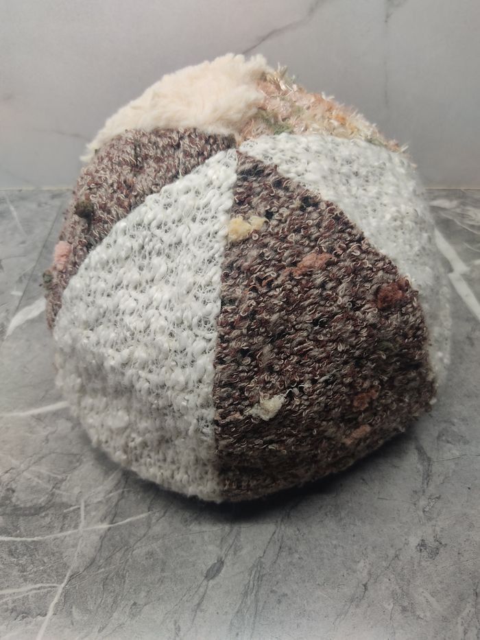 Japanese Brand Vintage A Fleece + Knit Patchwork Style Cap Hat Size ONE SIZE - 5 Thumbnail