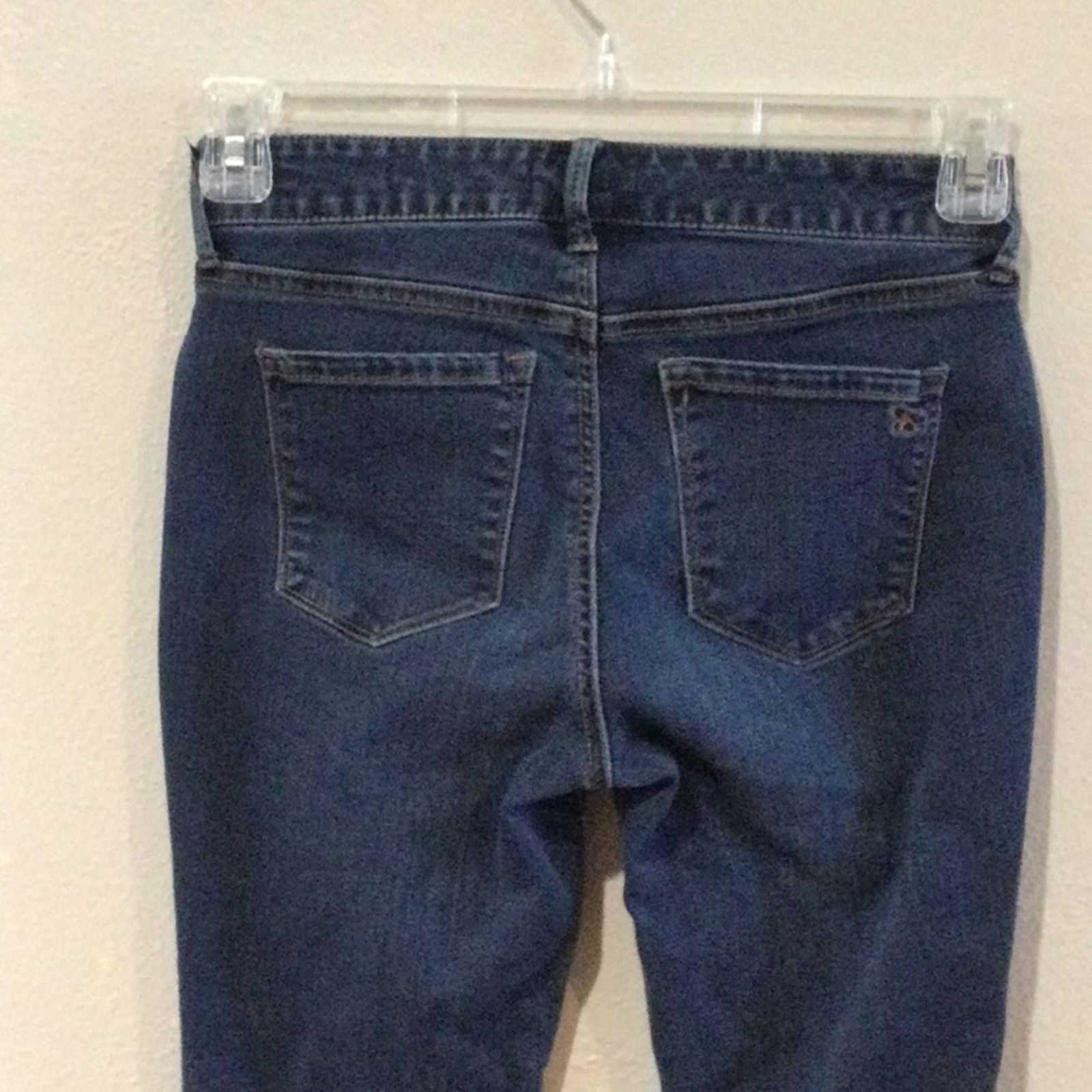 Other Jessica Simpson 'Kiss Me Super Skinny' Dark Denim Jeans 28 Size 28" / US 6 / IT 42 - 5 Thumbnail