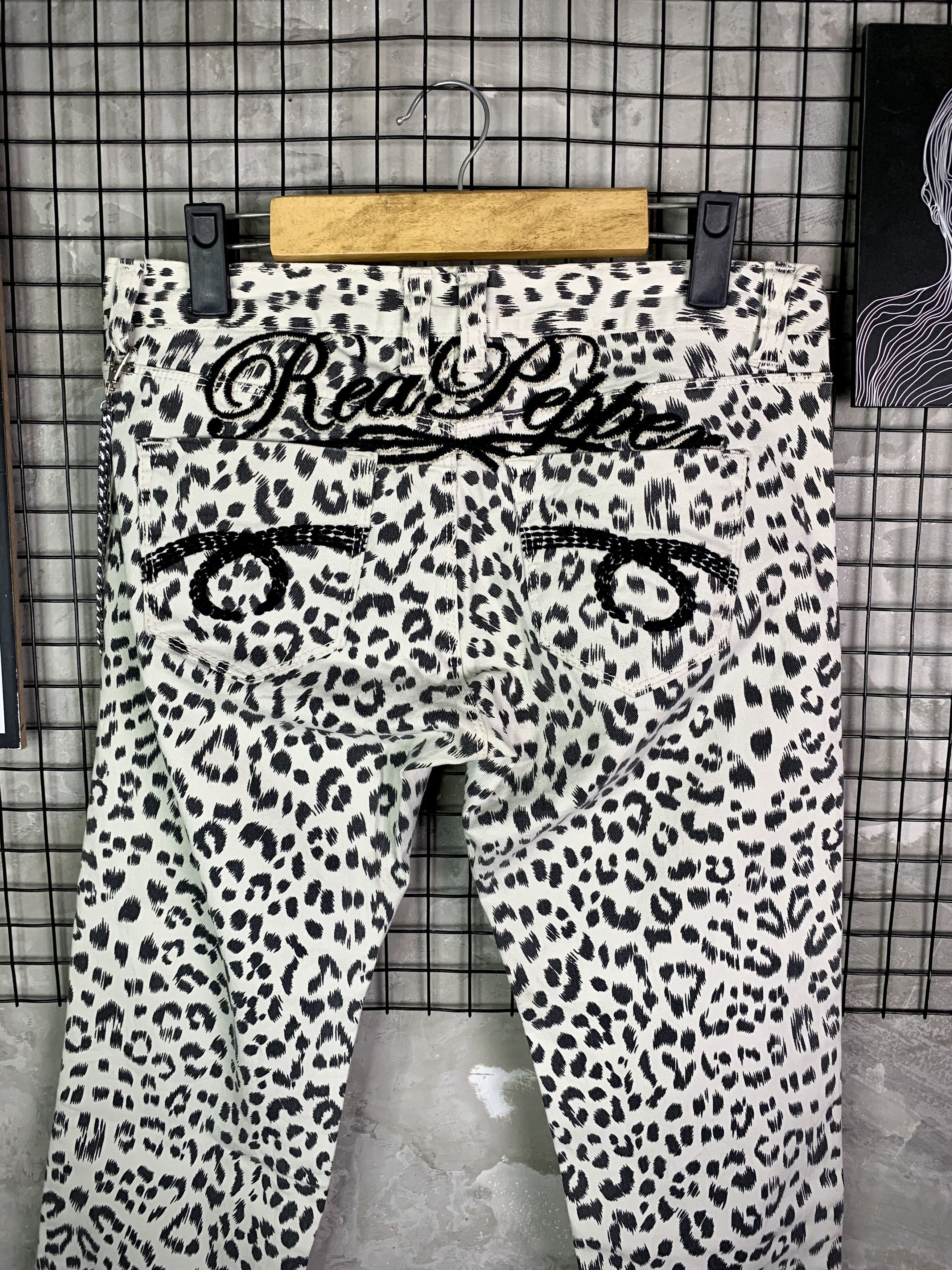 Japanese Brand Red Pepper Leopard Print Punk Grunge Pants Size US 28 / EU 44 - 7 Thumbnail