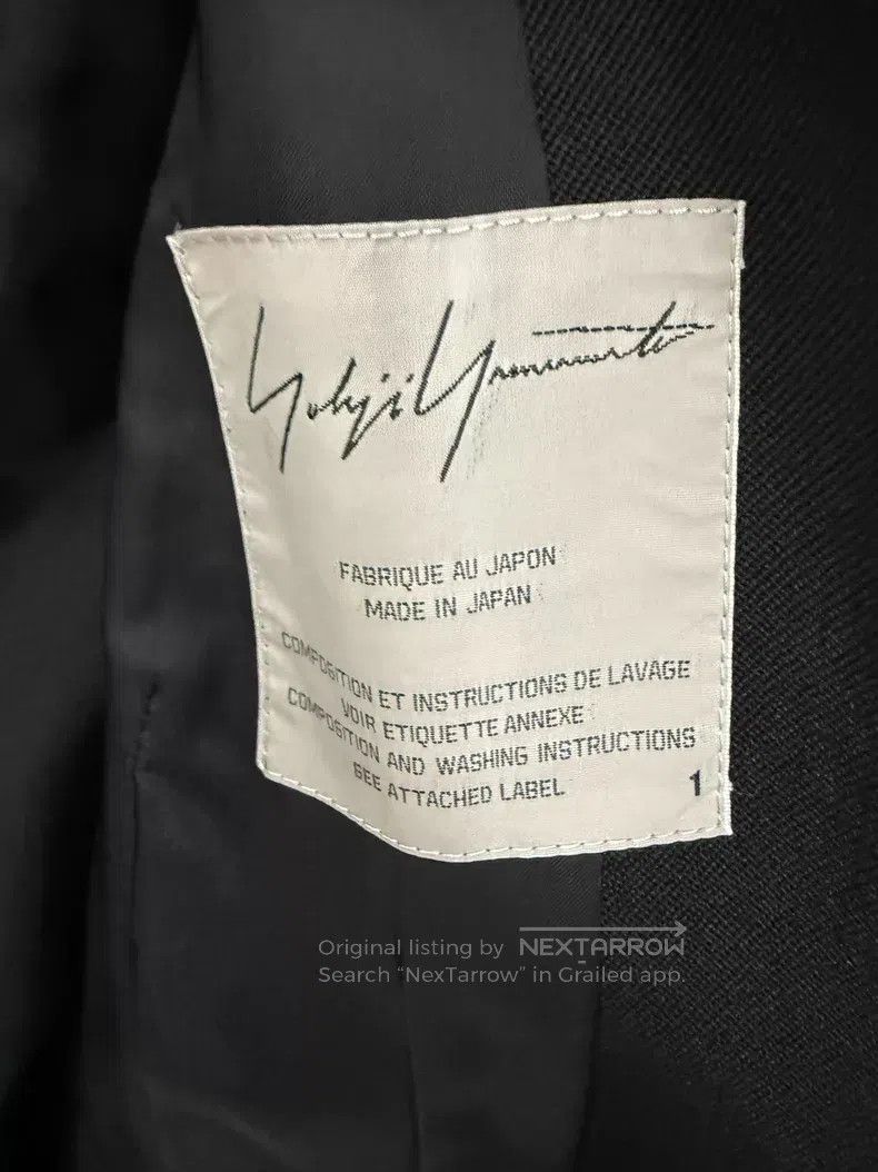 Yohji Yamamoto Yohji Yamamoto 23AW mainline waist-cinched detachable doub Size US S / EU 44-46 / 1 - 9 Thumbnail