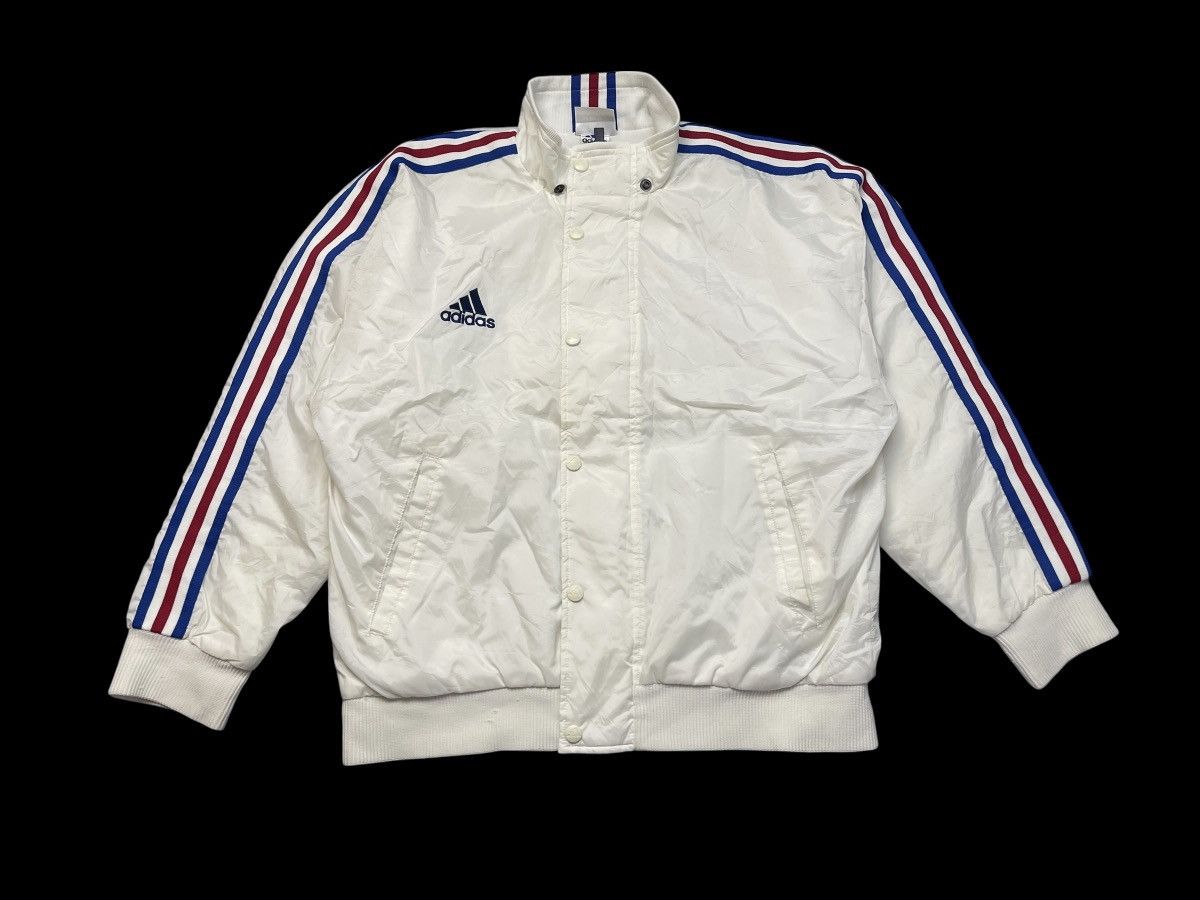 Adidas Vintage Adidas Bomber Jacket Streetwear Size US L / EU 52-54 / 3 - 1 Thumbnail