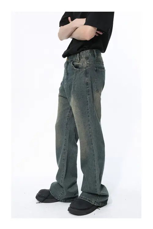 Other Distressed vintage flared washed jeans Size US 32 / EU 48 - 4 Thumbnail