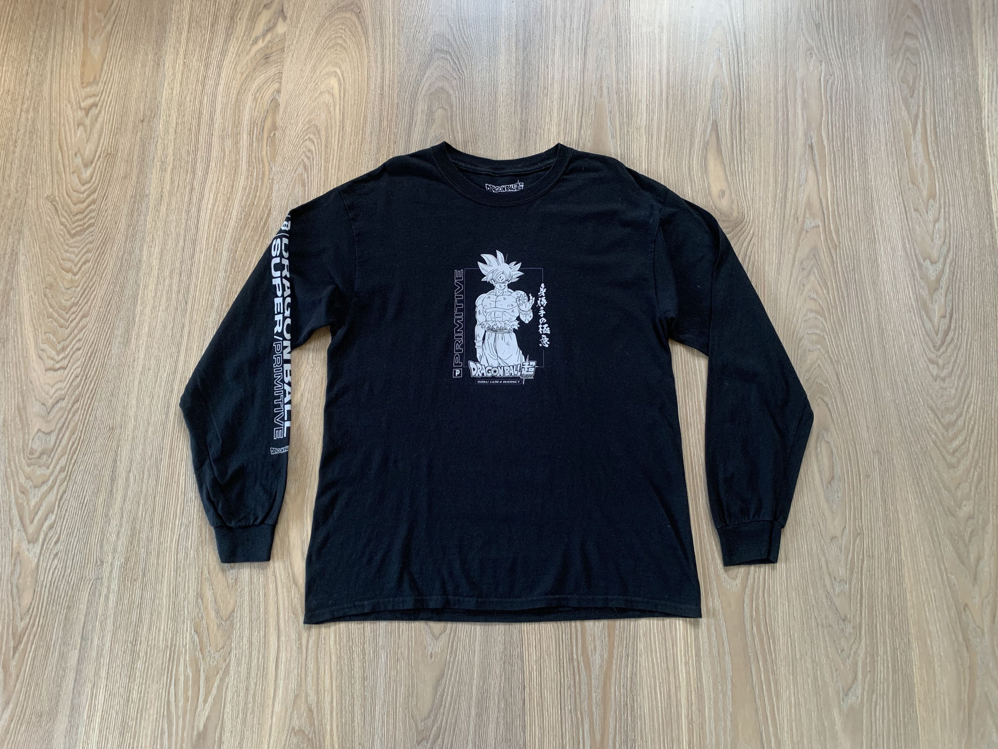 Anime Primitive x Dragon Ball Super Goku Long Sleeve T-Shirt Size US L / EU 52-54 / 3 - 1 Thumbnail