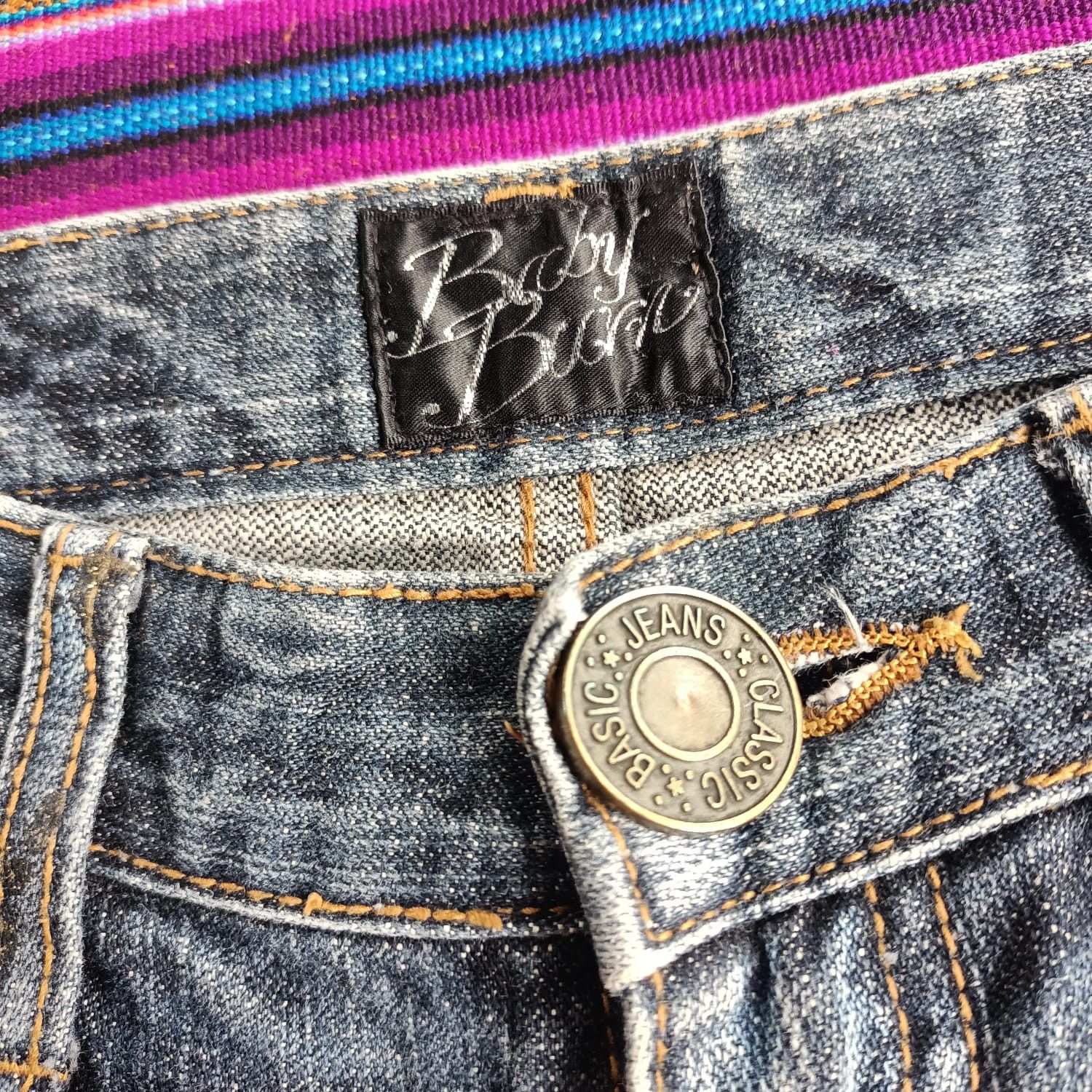 GOSTAR DE FUGA × Japanese Brand BB67J splatter paint flare denim Size US 31 - 5 Thumbnail