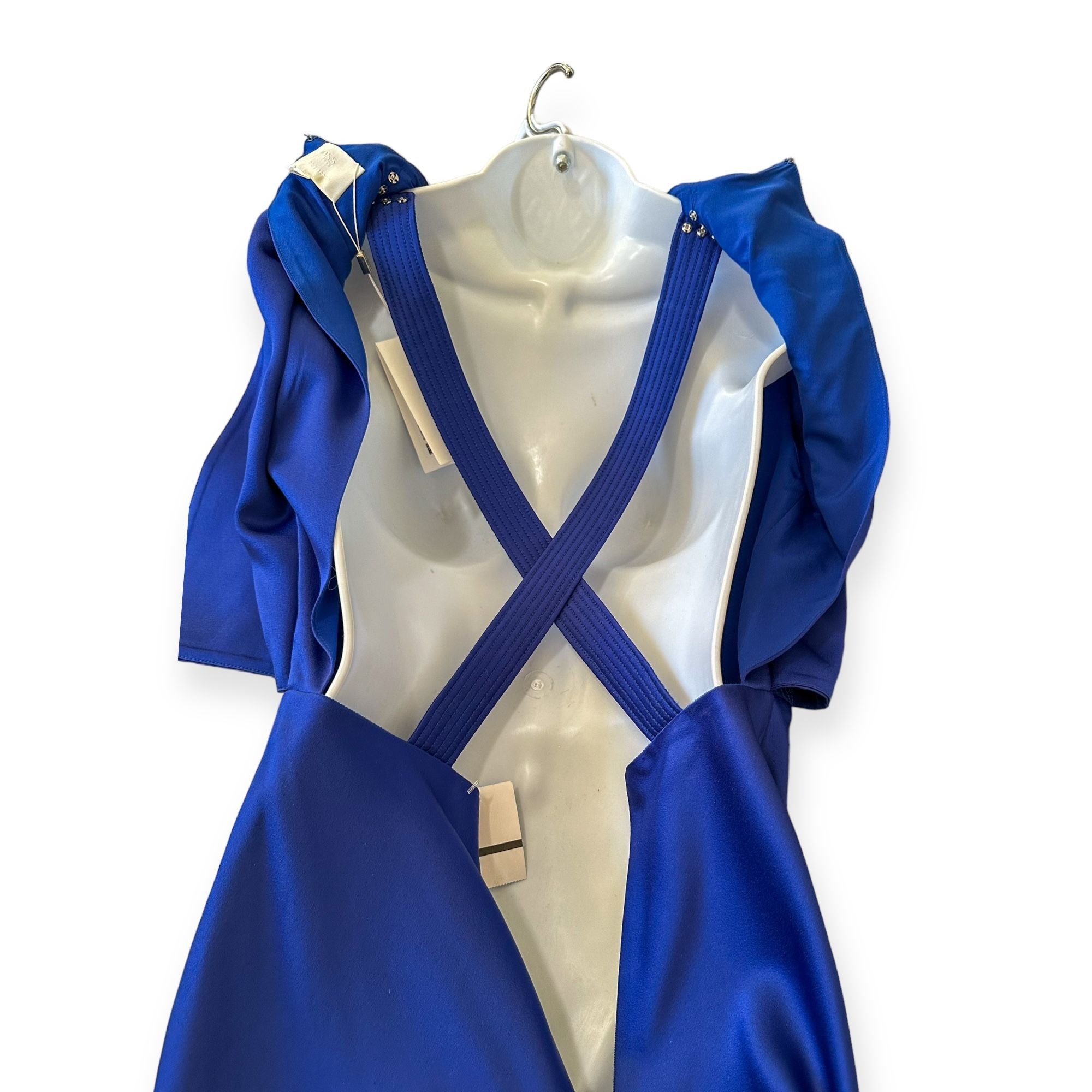Hugo Boss Hugo Boss Blue Dacosa GC Maxi Dress, Size 42 EU, Cobalt Blue Size M / US 6-8 / IT 42-44 - 9 Thumbnail