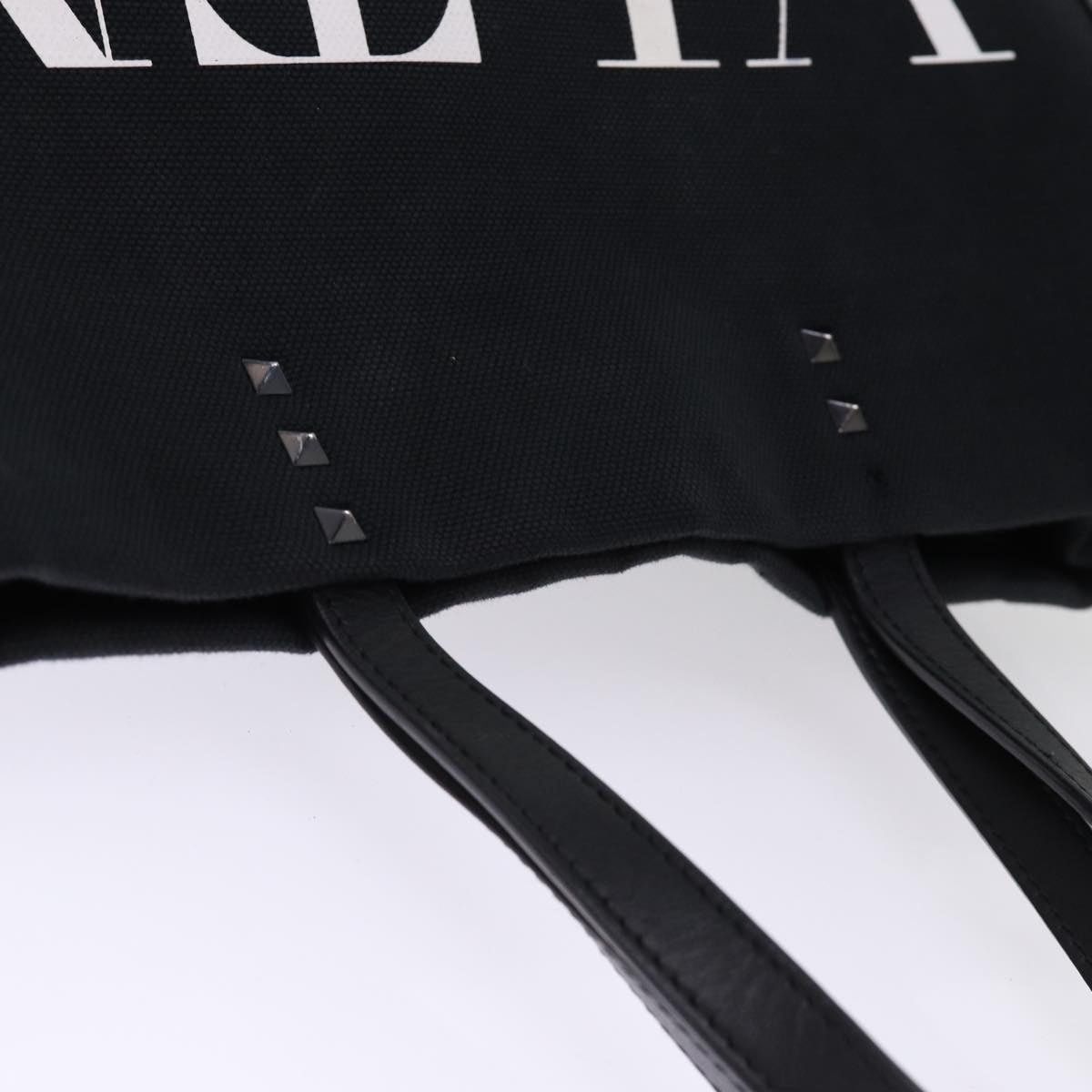 Valentino VALENTINO Tote Bag Canvas Black Size ONE SIZE - 6 Thumbnail