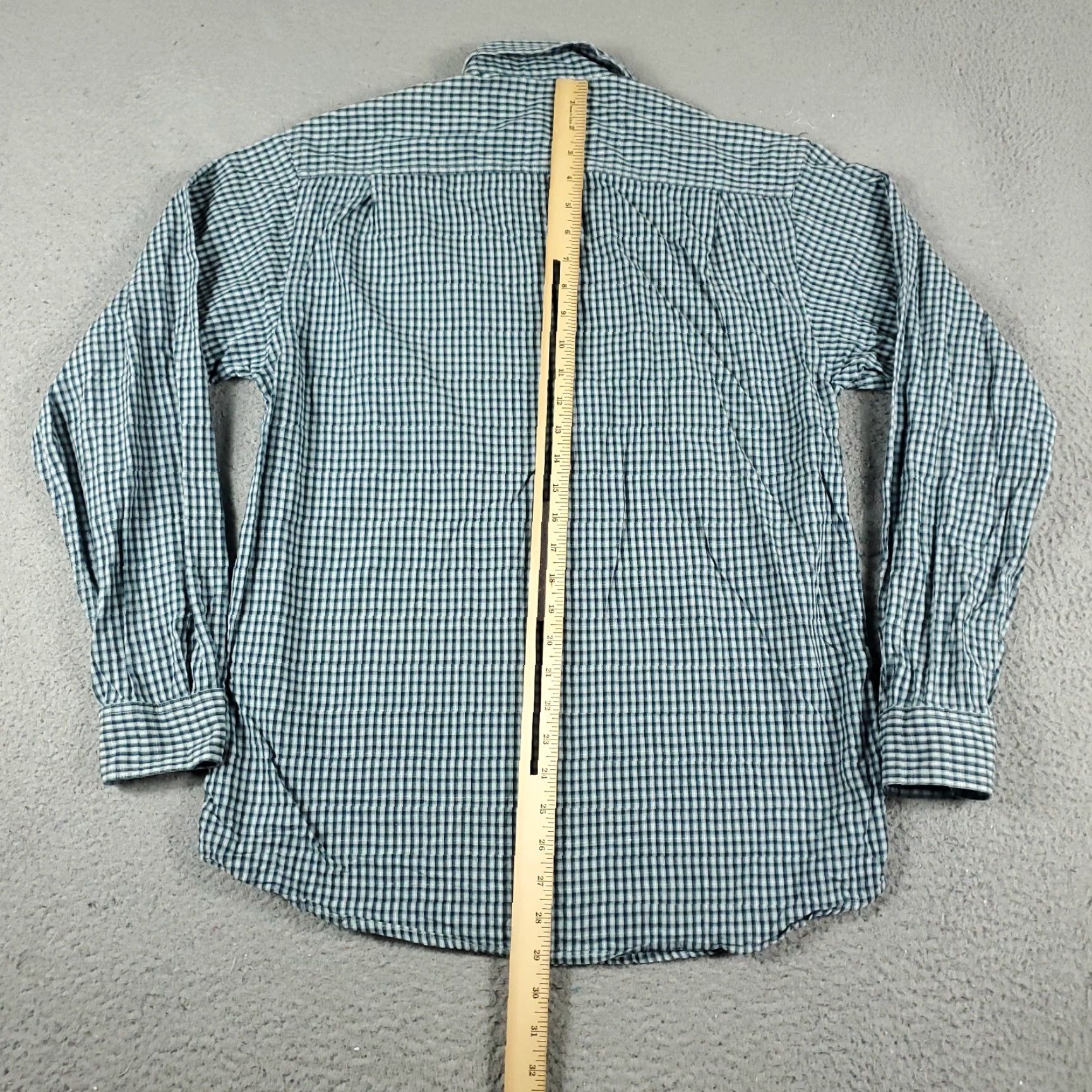 Vintage Columbia Shirt Men Small Blue Plaid Button-Up Long Sleeve Casual Business Dress Size US S / EU 44-46 / 1 - 3 Thumbnail