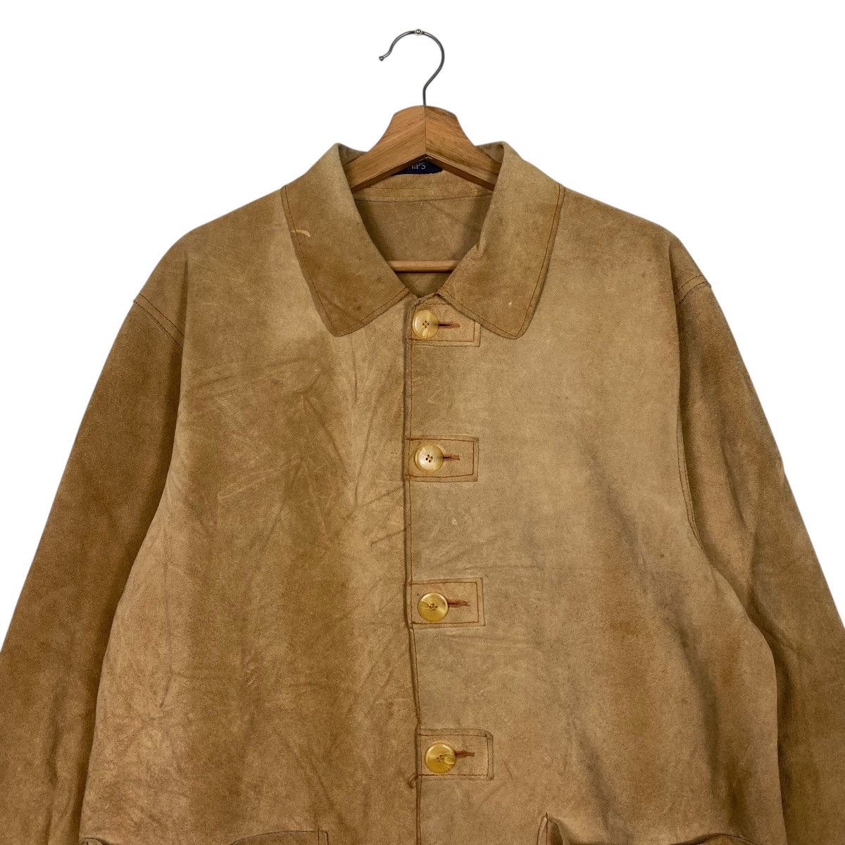 SHIPS SHIPS JAPAN SUEDE LEATHER JACKET Size US M / EU 48-50 / 2 - 2 Thumbnail