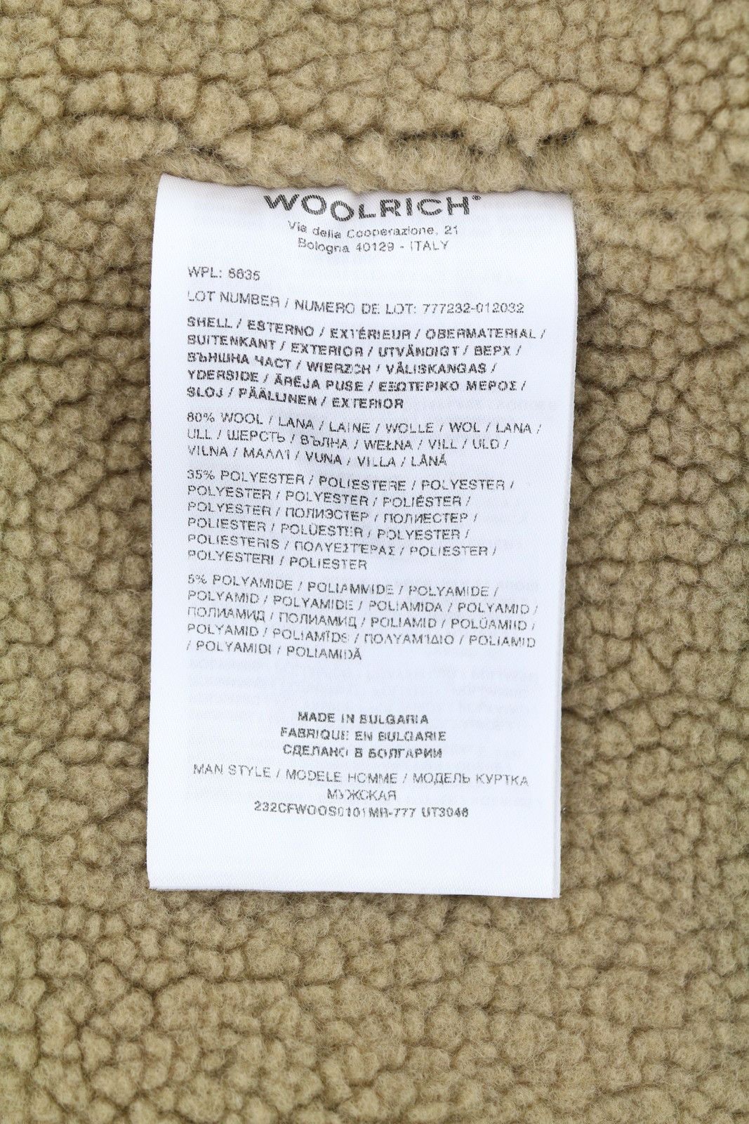 Woolrich Woolen Mills Sherpa Check L Brown Wool Blend 87147 Size US L / EU 52-54 / 3 - 9 Thumbnail