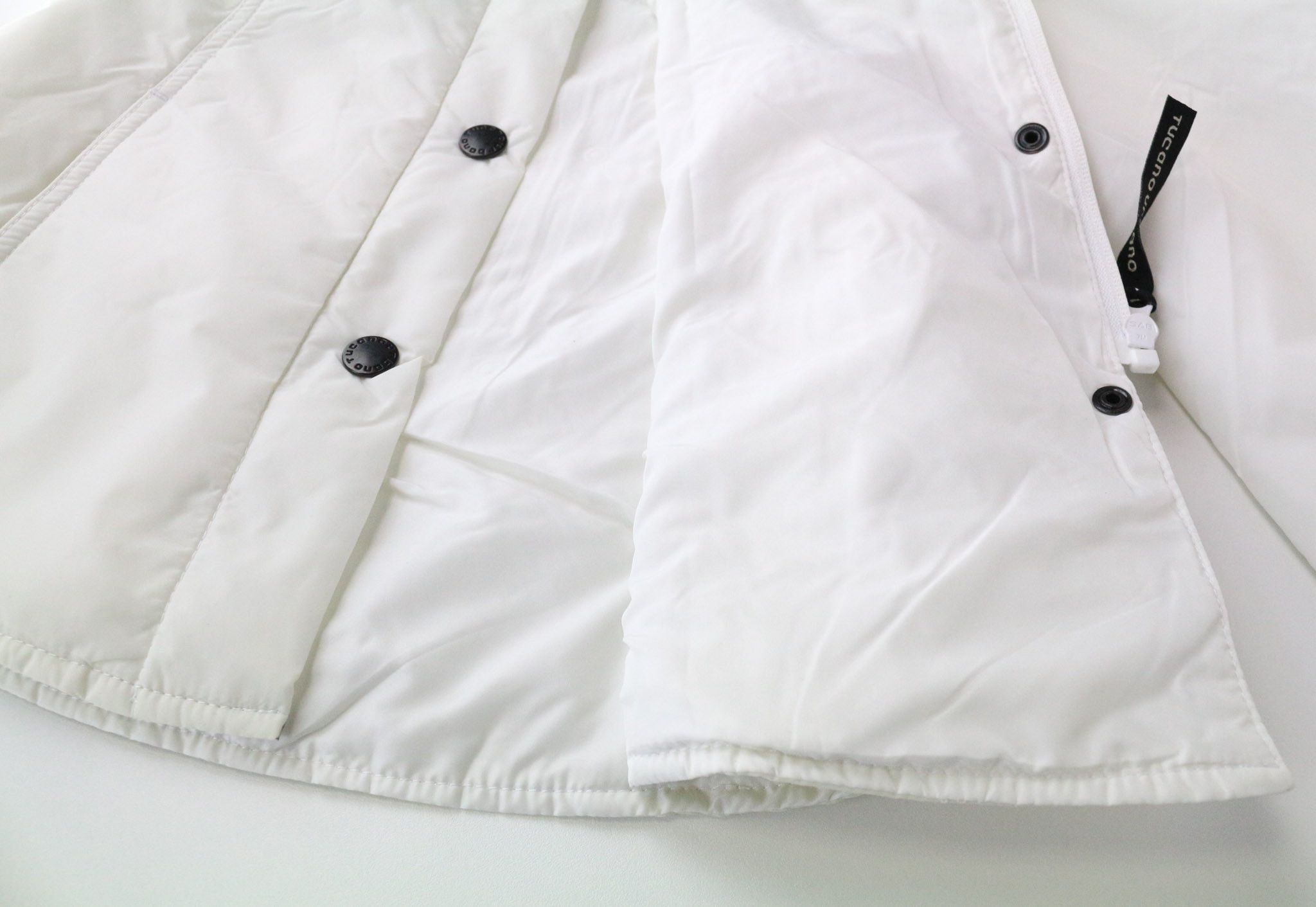 Other LORI 2XS Off-White Windproof Zip Snap Jacket 75853 Size XXS / US 00 / IT 34 - 10 Thumbnail