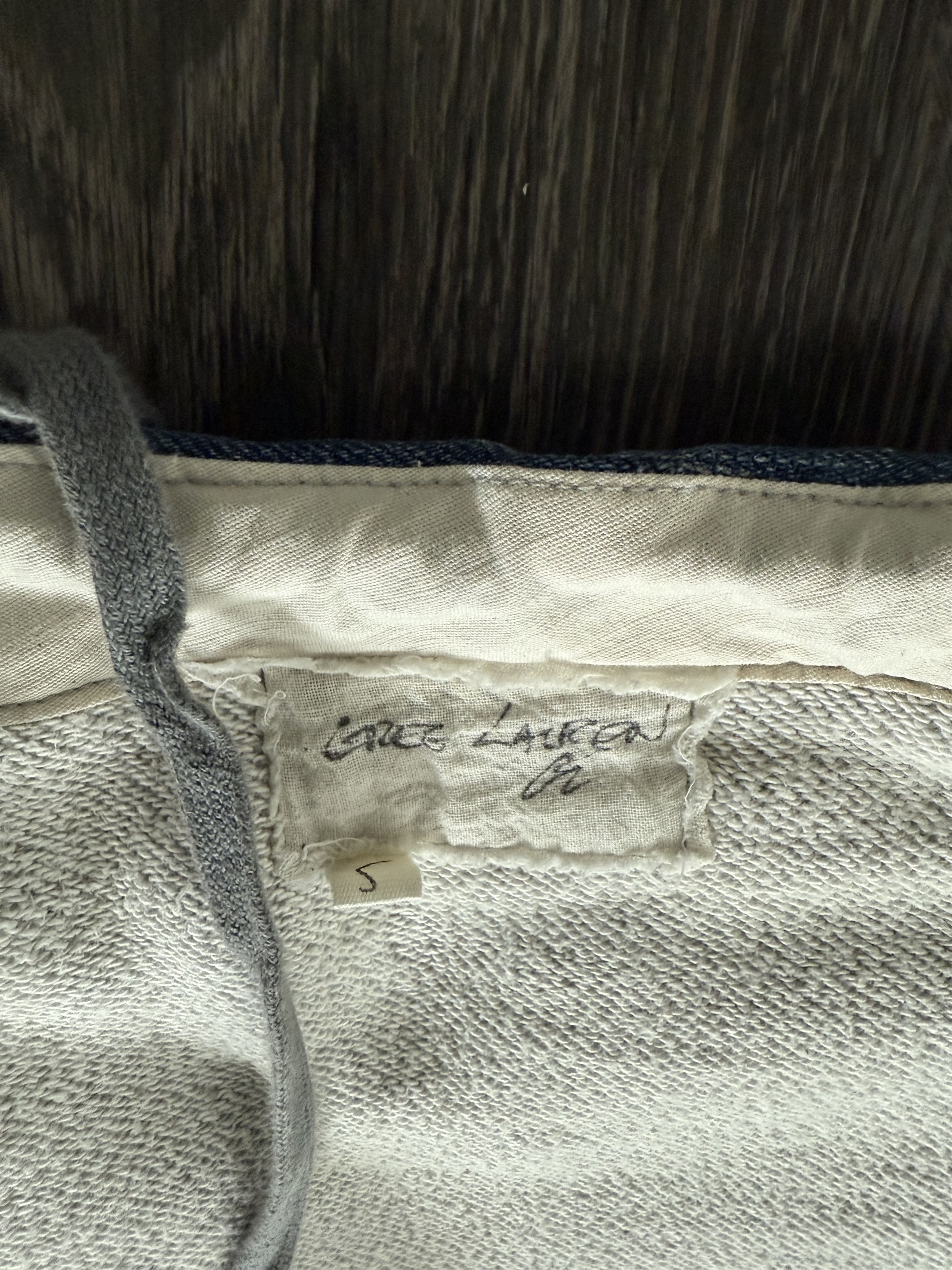 Greg Lauren Greg Lauren 50/50 hybrid denim-sweatpants Size US 43 - 6 Thumbnail