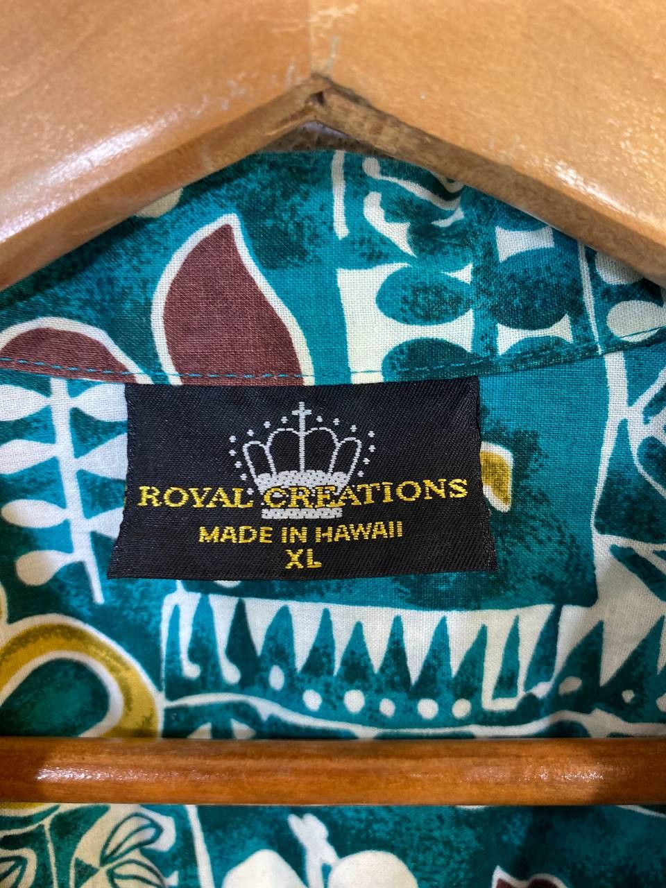 Vintage vintage 60s/70s royal creations hawaiian shirt nice design Size US XL / EU 56 / 4 - 5 Thumbnail