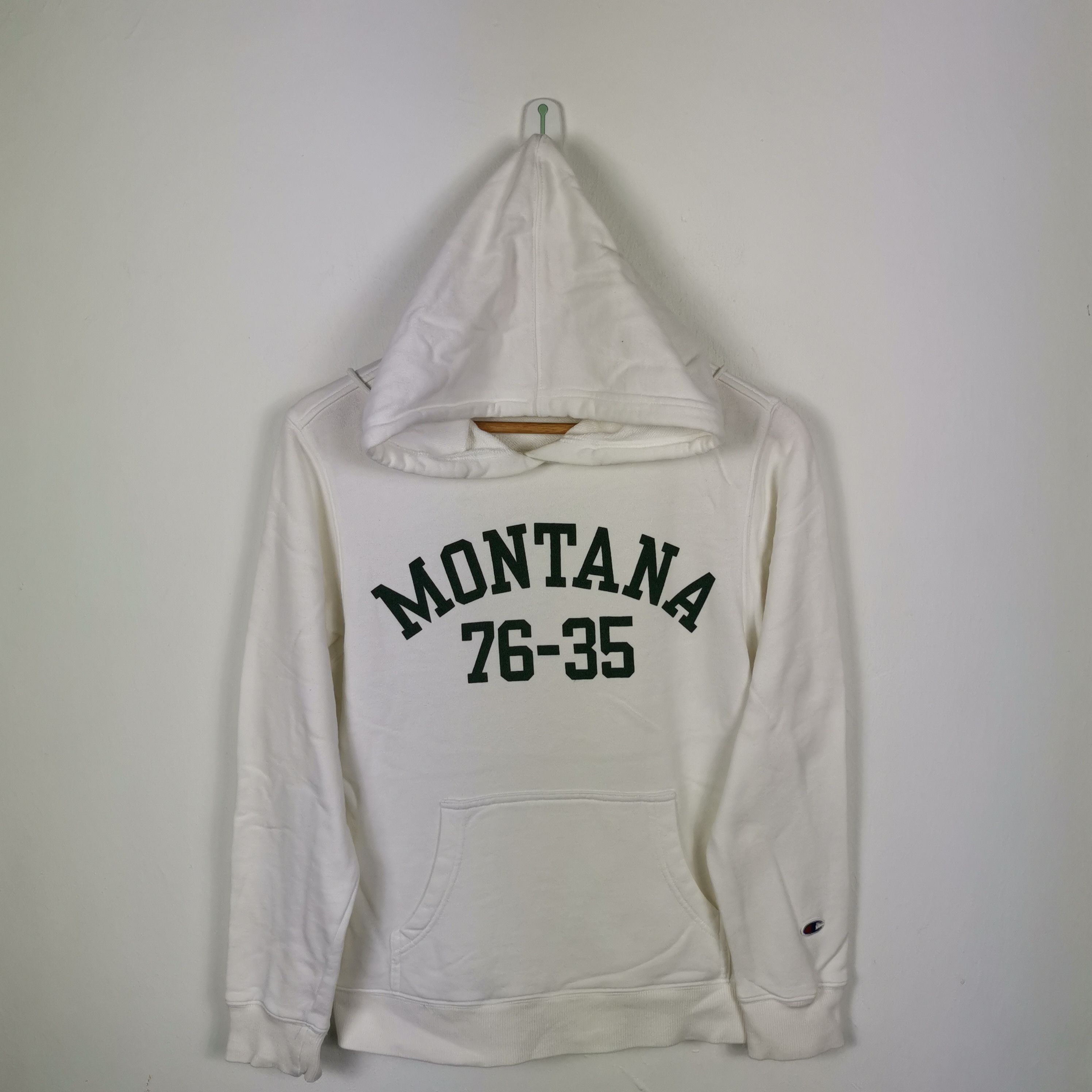 Champion × Vintage Vintage Y2K Champion Montana Sweatshirt Hoodie Sweater Size S / US 4 / IT 40 - 2 Thumbnail