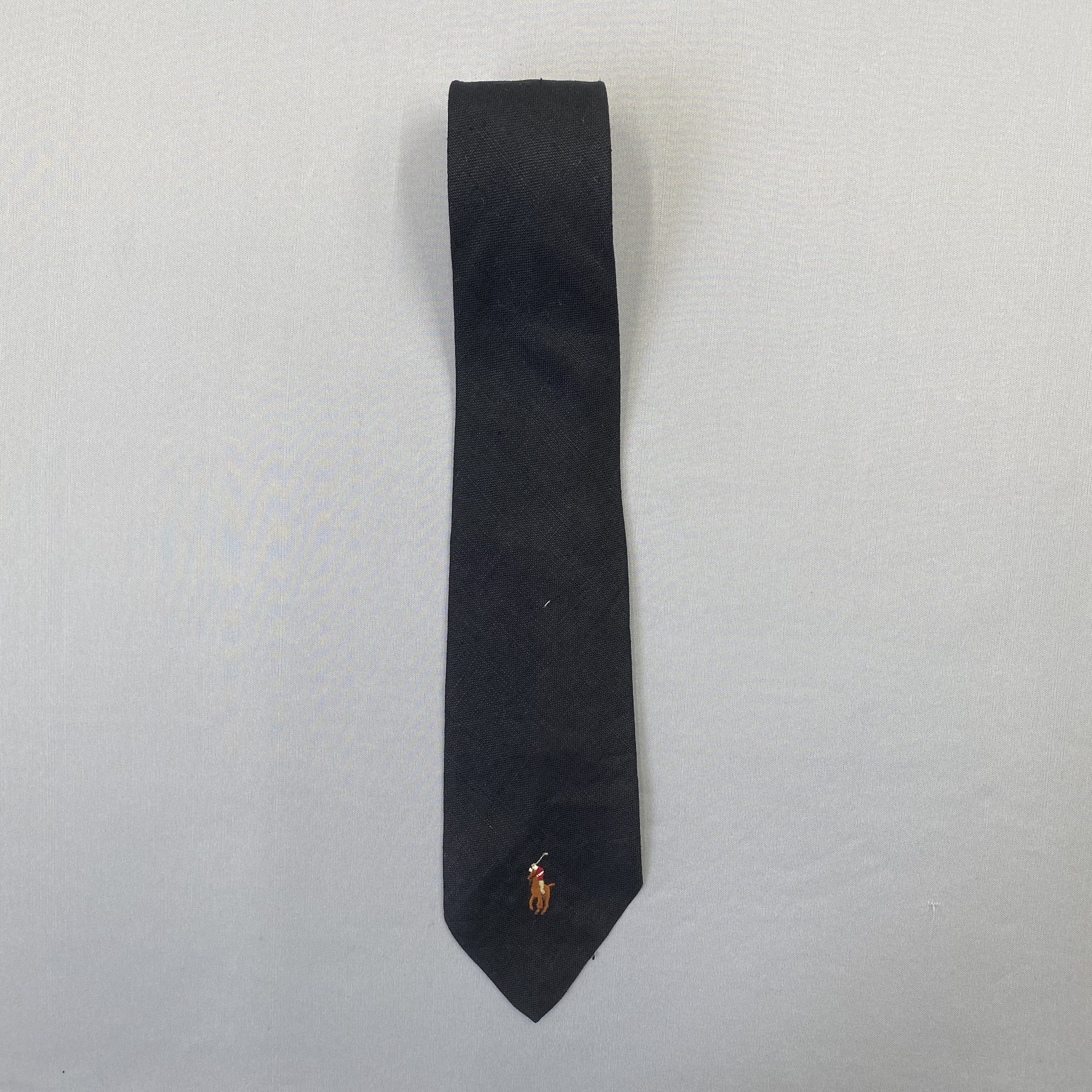 Polo Ralph Lauren Vintage Polo Ralph Lauren SILK Necktie Cravate Pure Silk Size ONE SIZE - 3 Thumbnail