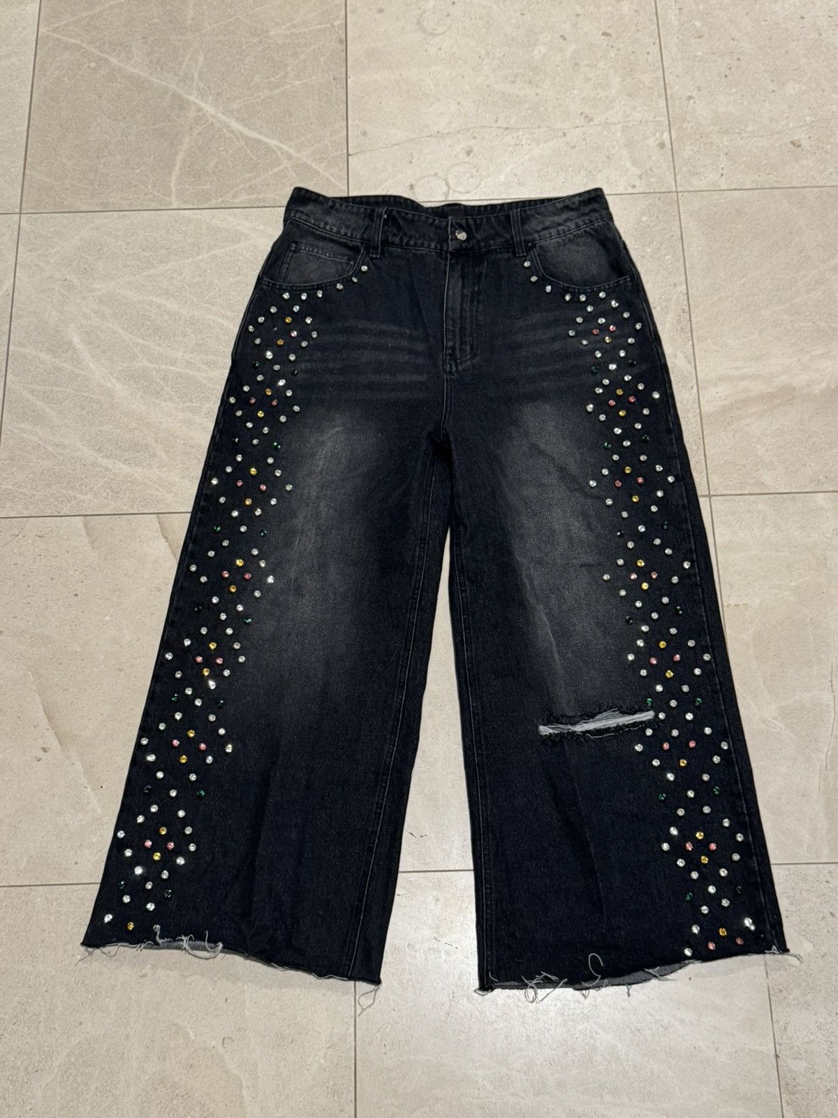 Other chrystal jeans Size US 32 / EU 48 - 1 Thumbnail