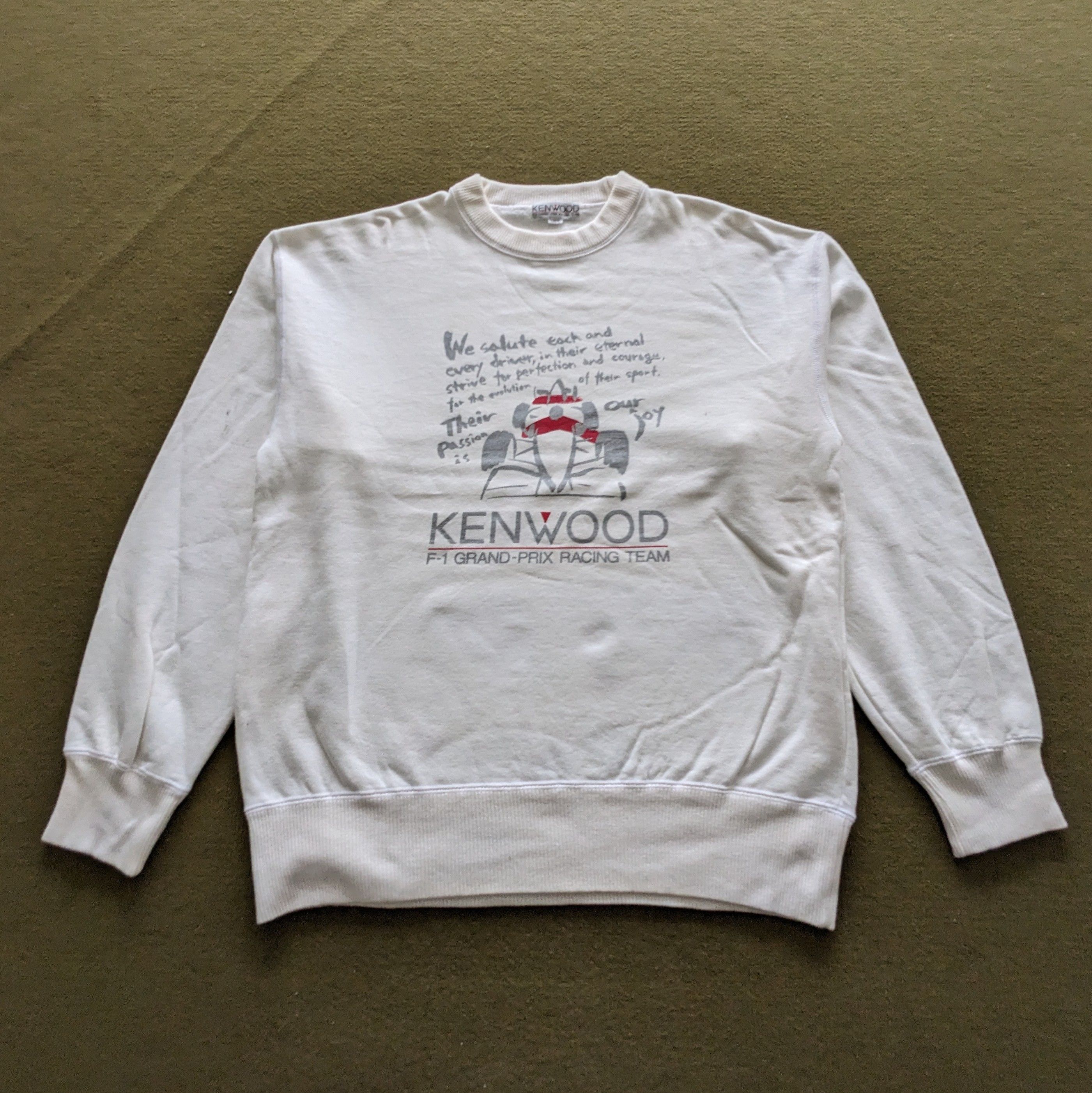 Other Vintage KENWOOD F1 Grand Prix — Racing Sweatshirt Size US M / EU 48-50 / 2 - 1 Thumbnail