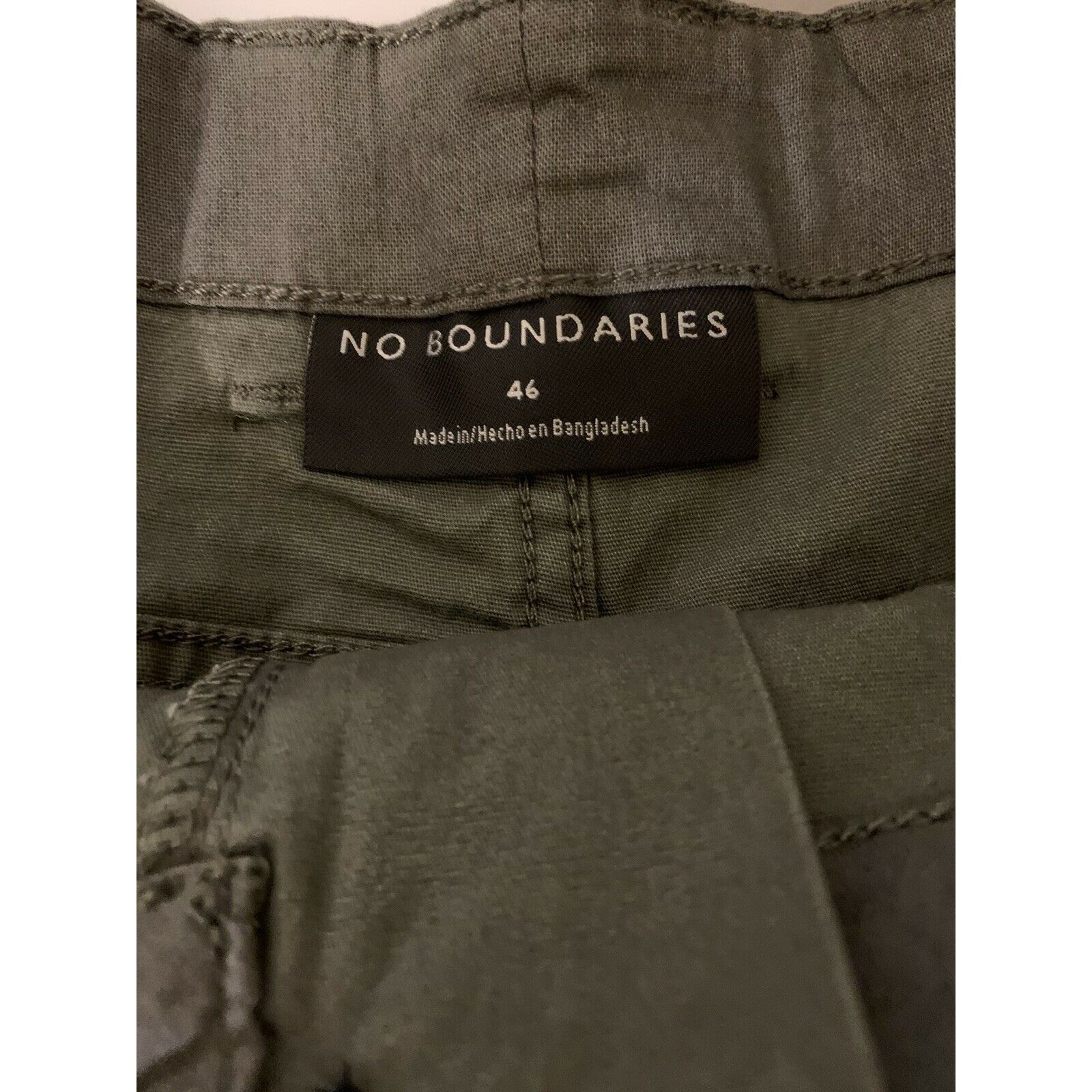 Other New No Boundaries Men's Sz 46 Green Stretch Flat Front Short Size US 44 / EU 60 - 2 Thumbnail