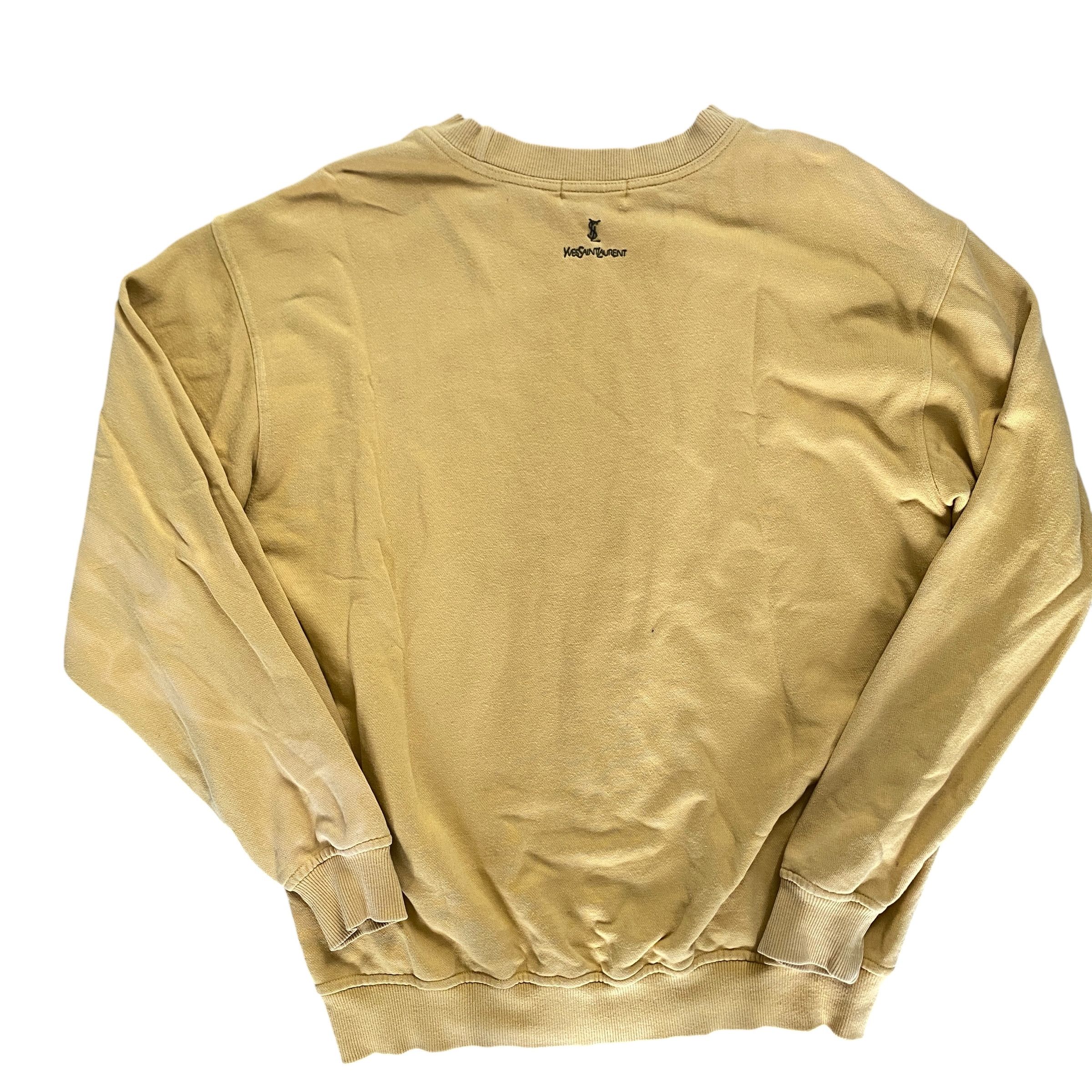 Yves Saint Laurent Vintage Yves Saint Laurent Sweatshirt Crewneck Size US L / EU 52-54 / 3 - 3 Thumbnail