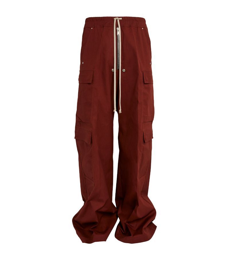 Rick Owens o1s1v1n0724 Cargo Pants in Brown Size US 32 / EU 48 - 1 Thumbnail