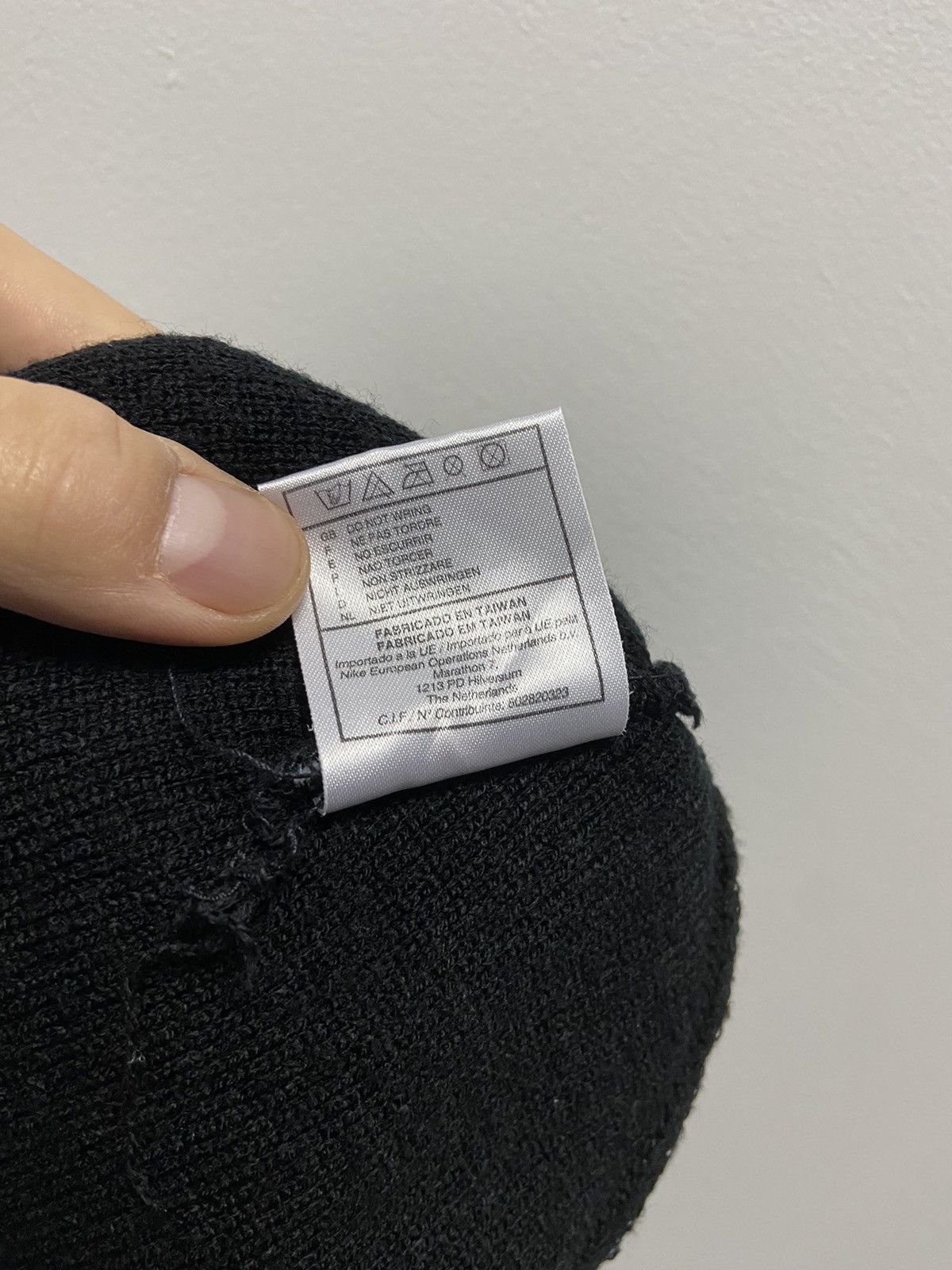 Nike × Vintage Nike Hat Vintage Logo swoosh beanie skateboarding Y2K Size ONE SIZE - 5 Thumbnail