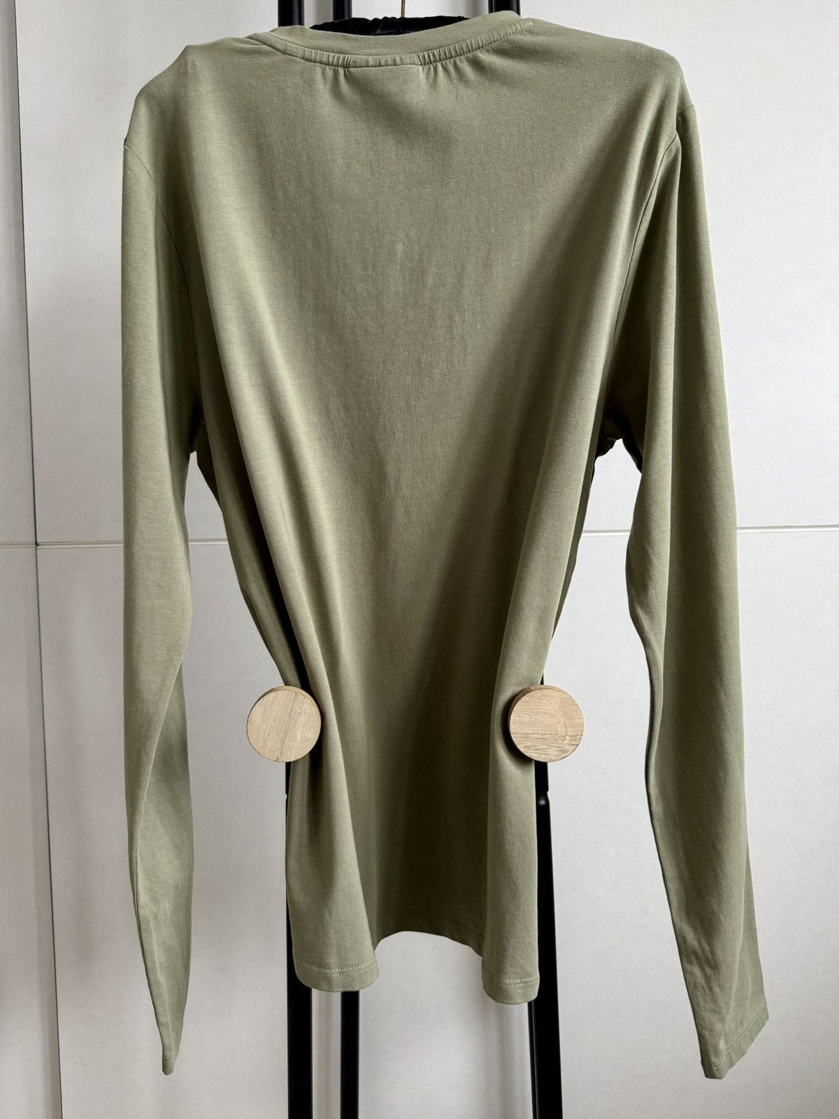 Marc O'Polo Marc O'Polo longsleeve blouse with S/M khaki Size S / US 4 / IT 40 - 4 Thumbnail