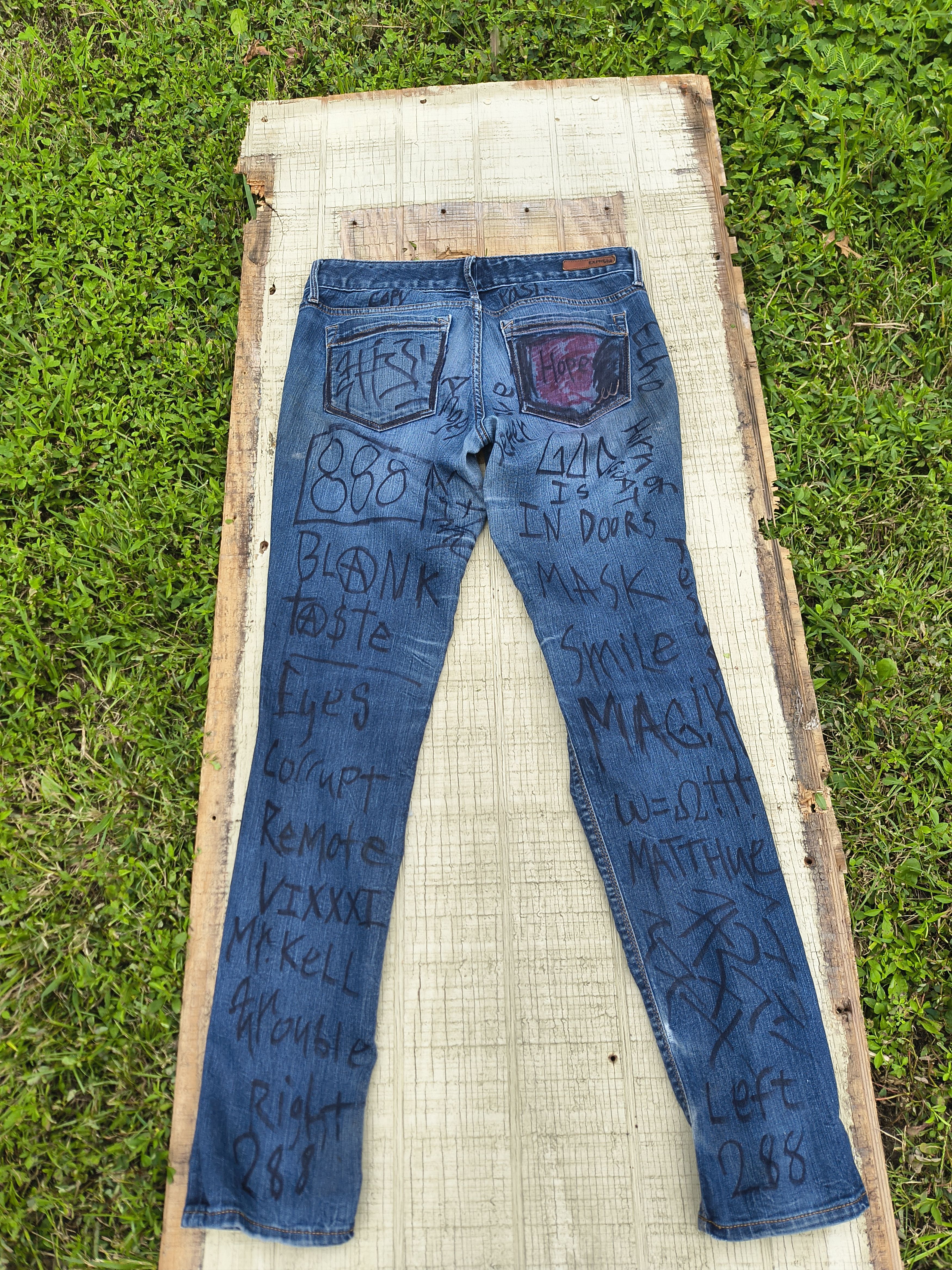Other Jeans 32/30 Custom | Omega Ware | 1/1 | No reproduction Size US 32 / EU 48 - 2 Thumbnail