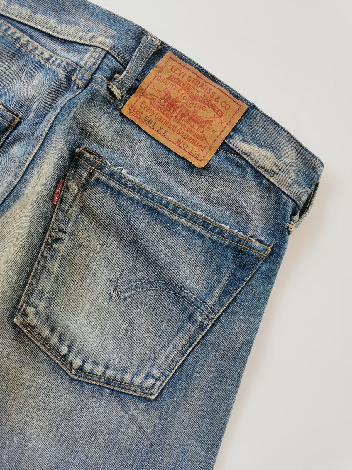 image of Levis Made Crafted x Levis Vintage Clothing Lvc 501Xx Lot 55501 Selvedge in Denim, Men's (Size 32)