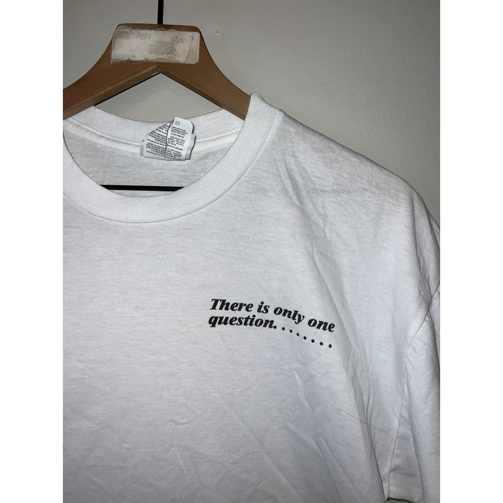 Jerzees Vintage Would You Go To Bed With Me Shirt The Film Tee 90s L Size US L / EU 52-54 / 3 - 3 Thumbnail