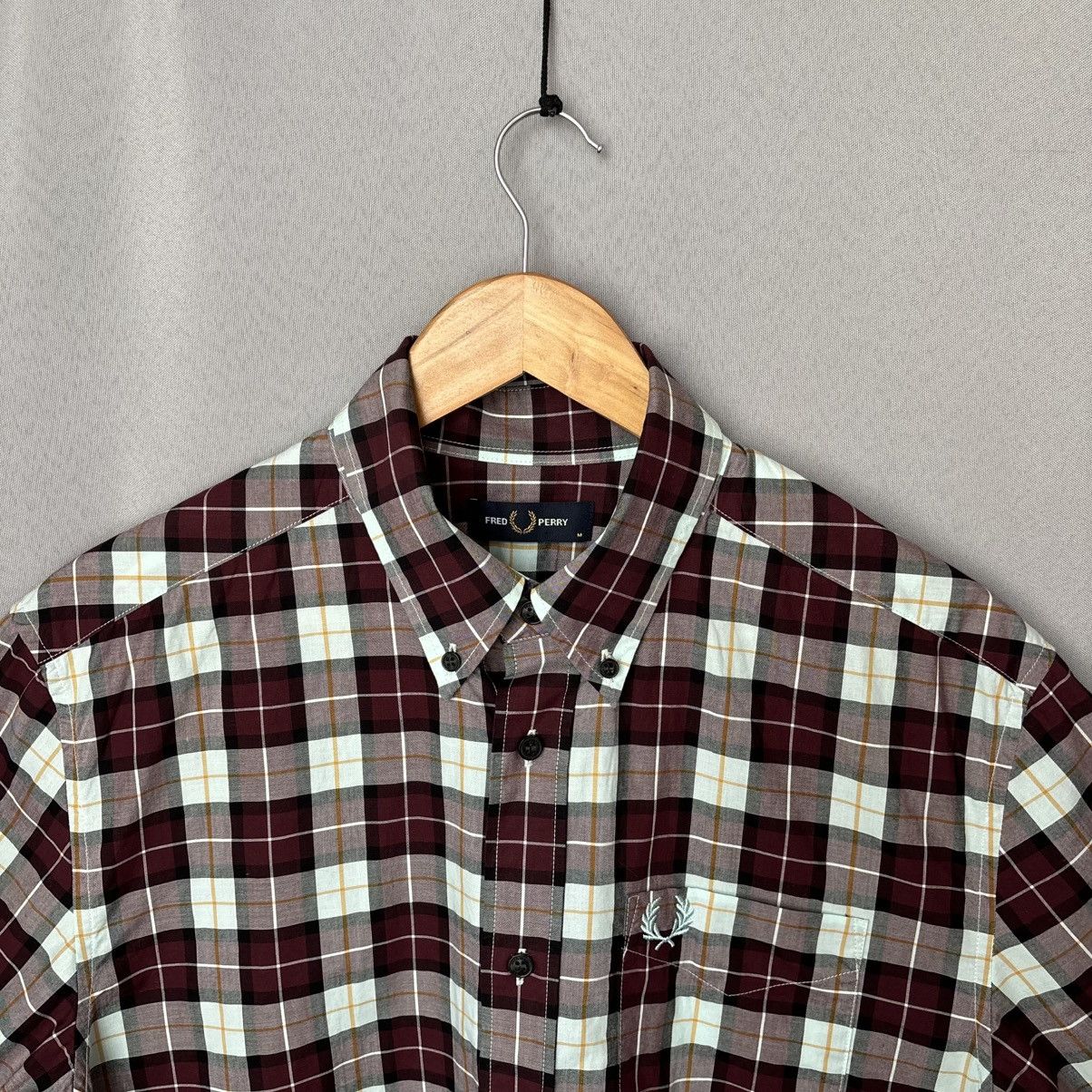 Fred Perry Fred Perry shirt button up medium multicolor rare casual Size US M / EU 48-50 / 2 - 3 Thumbnail