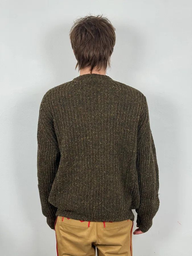 Gucci 1990s Gucci Brown Italian Wool Premium Sweater Size US L / EU 52-54 / 3 - 3 Thumbnail