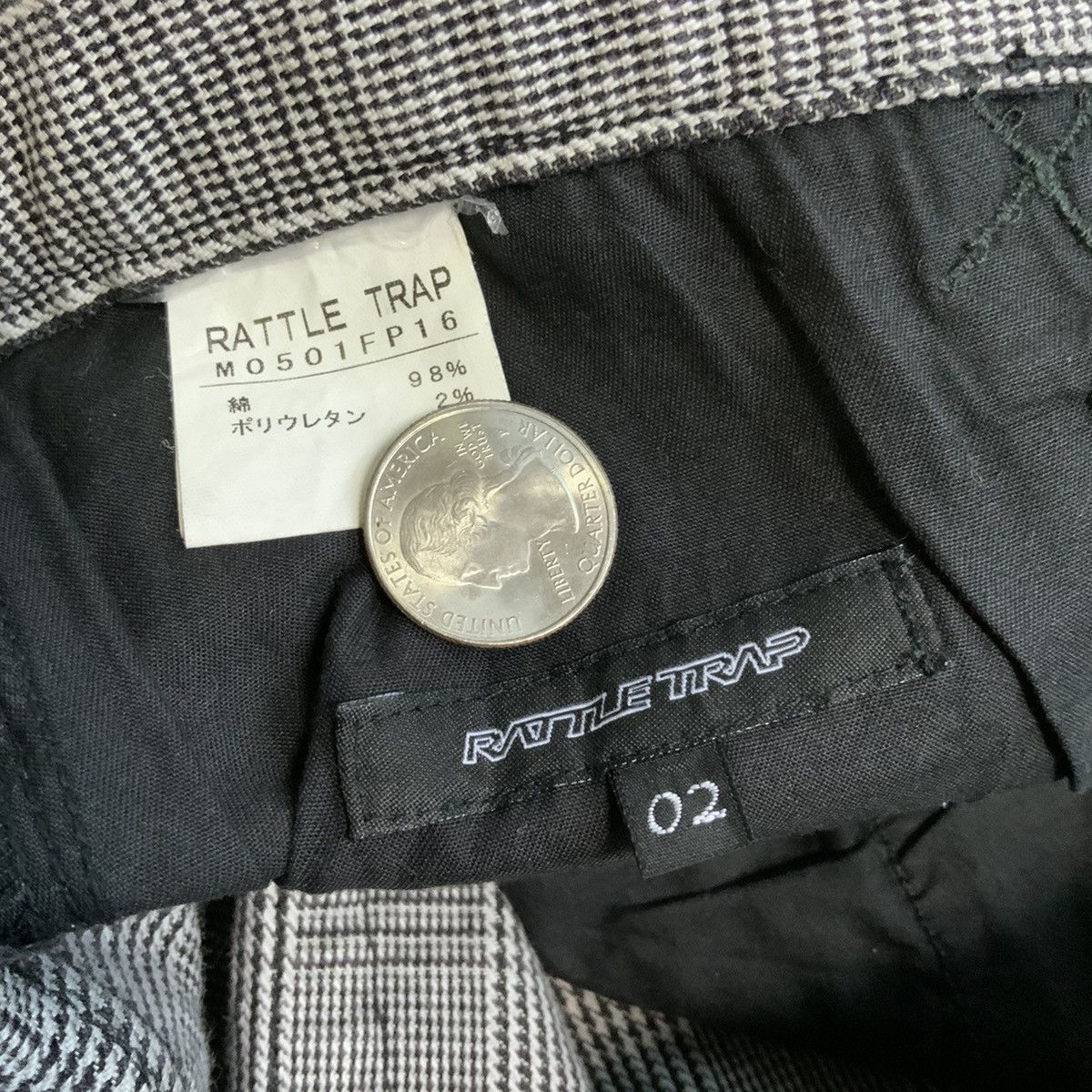 Japanese Brand × Vintage Rattle trap punk style Size US 31 - 3 Thumbnail