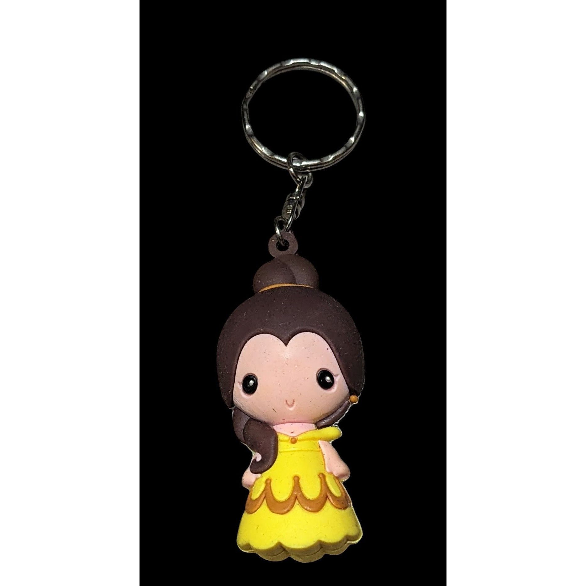 Disney Disney Princess Belle Figural 3D Keychain Size ONE SIZE - 1 Thumbnail