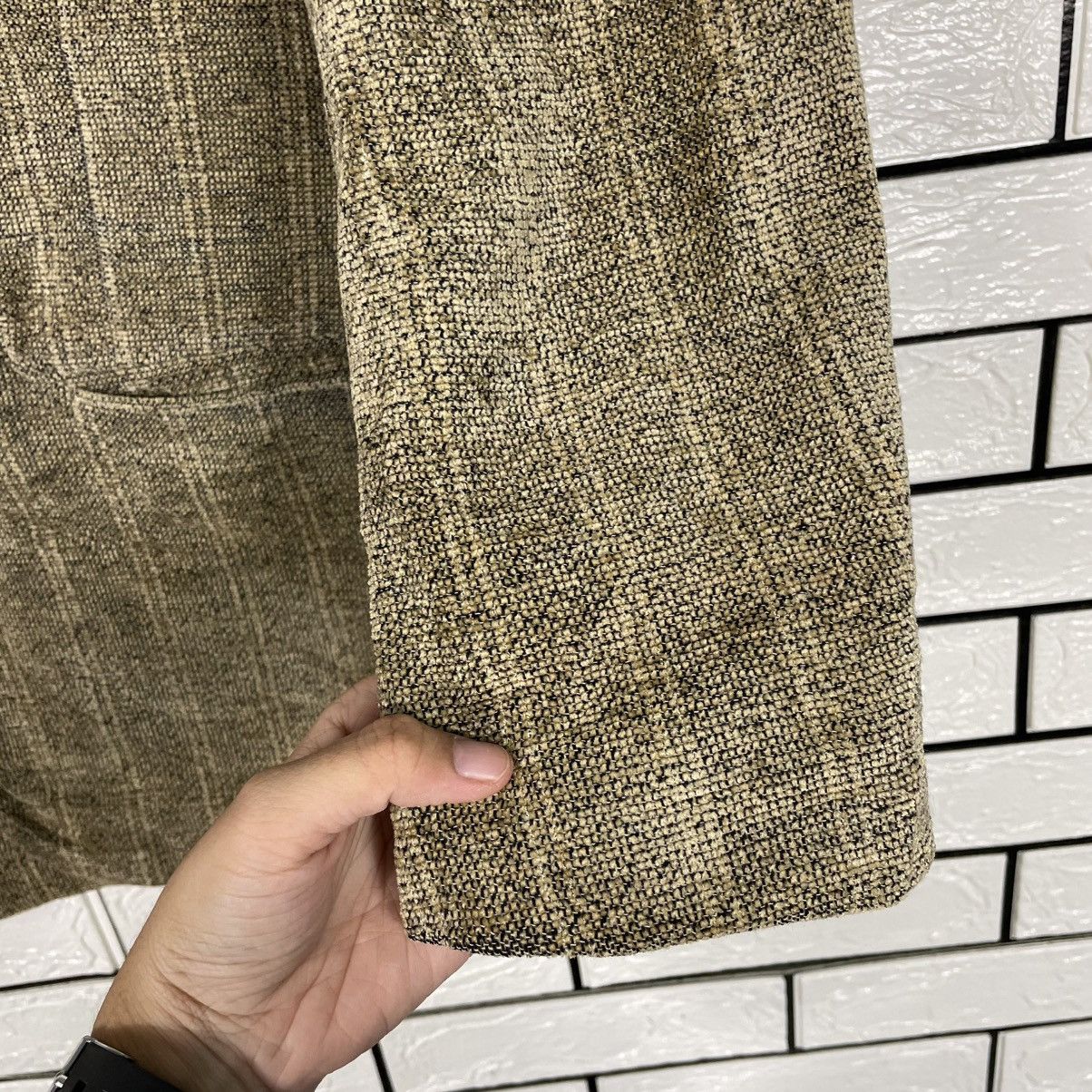 Krizia Uomo Krizia Striped Wool Blazer Jacket Size US M / EU 48-50 / 2 - 13 Thumbnail