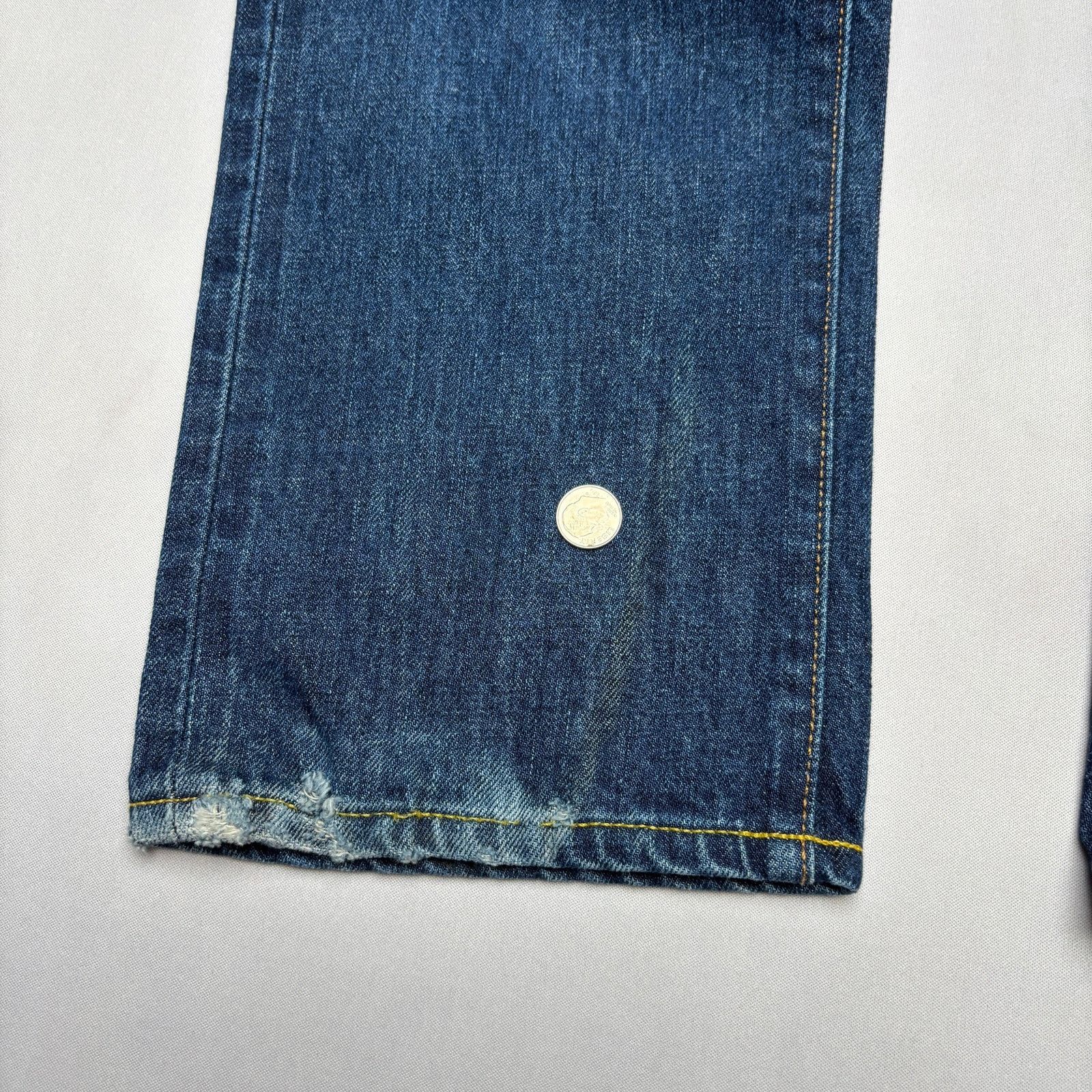 Sid Mashburn $325 Sid Mashburn Japanese Selvedge Indigo Jeans 32x32 Size US 32 / EU 48 - 12 Thumbnail