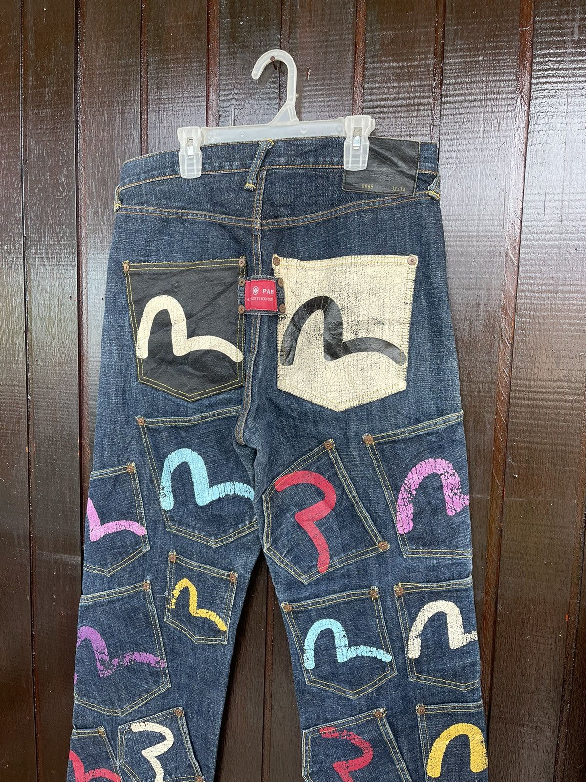 Evisu Vintage evisu Multi pocket Denime selvedge jeans Size US 32 / EU 48 - 6 Thumbnail
