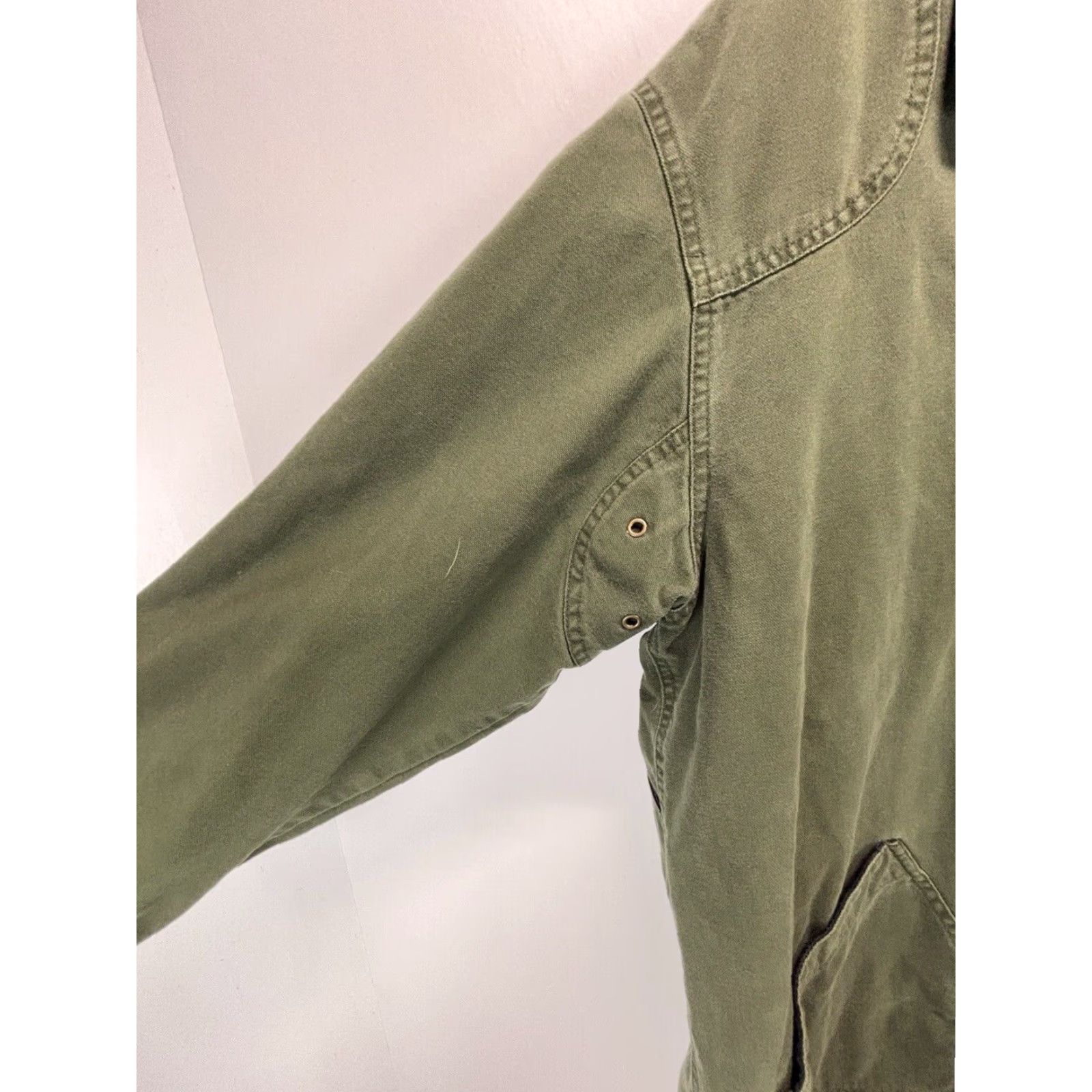 Vintage Vintage Saddlebred Canvas Barn Coat Jacket Men Large Green 90s Workwear Flannel Lined Size US L / EU 52-54 / 3 - 4 Thumbnail
