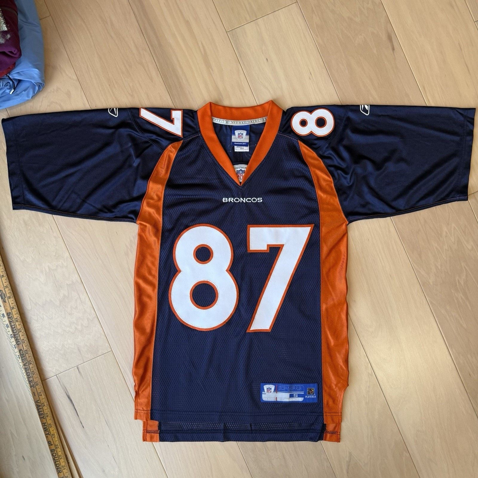 Reebok David Kircus Denver Broncos Jersey Small Navy Reebok NFL Size US S / EU 44-46 / 1 - 4 Thumbnail