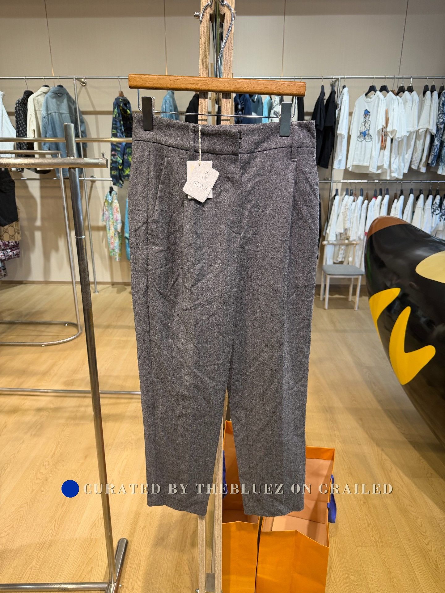 Brunello Cucinelli Brunello Cucinelli Men's Casual Trousers Size US 38 / EU 54 - 1 Thumbnail