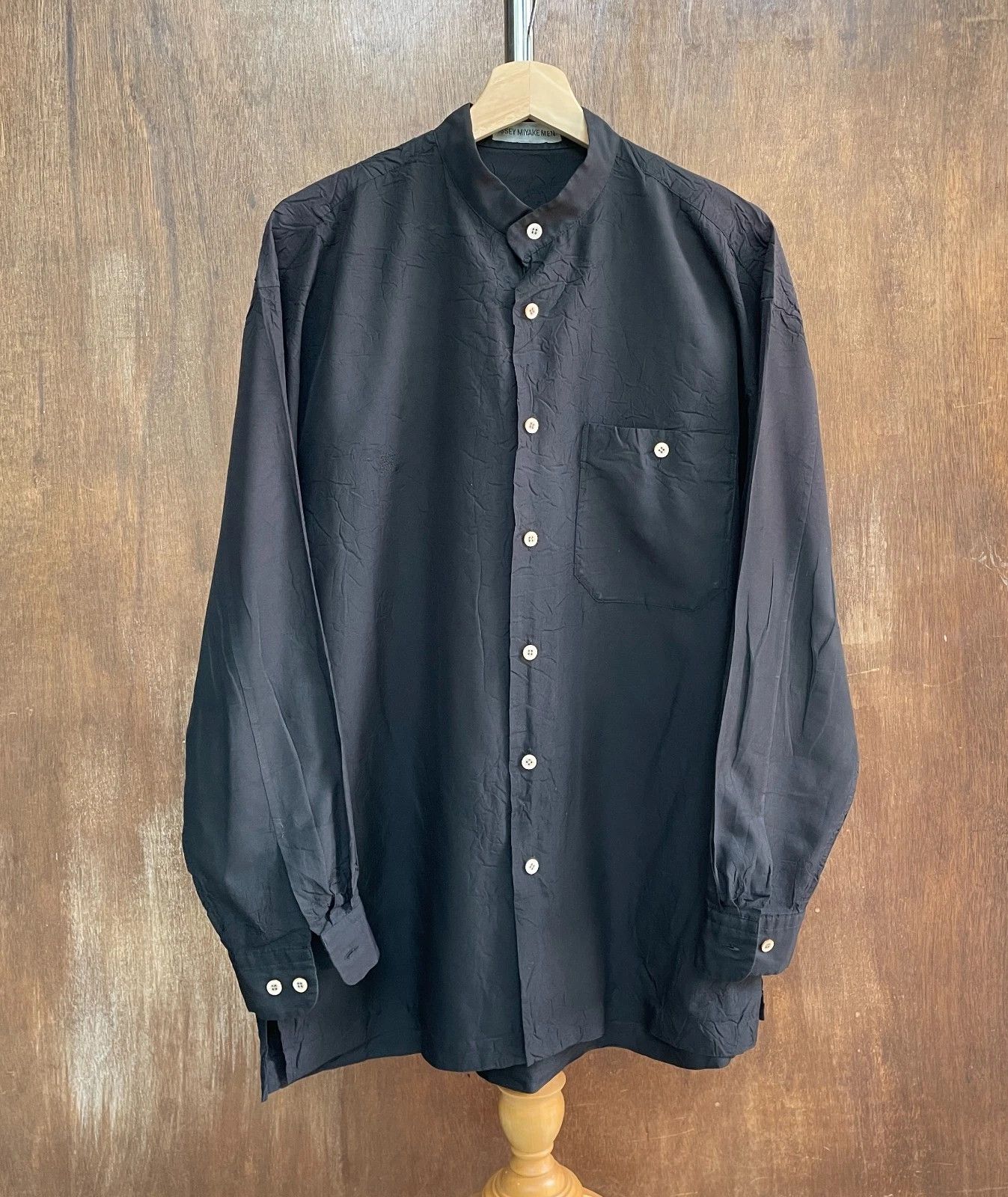 Issey Miyake ISSEY MIYAKE MEN Shanghai Collar Shirt Size US M / EU 48-50 / 2 - 1 Thumbnail