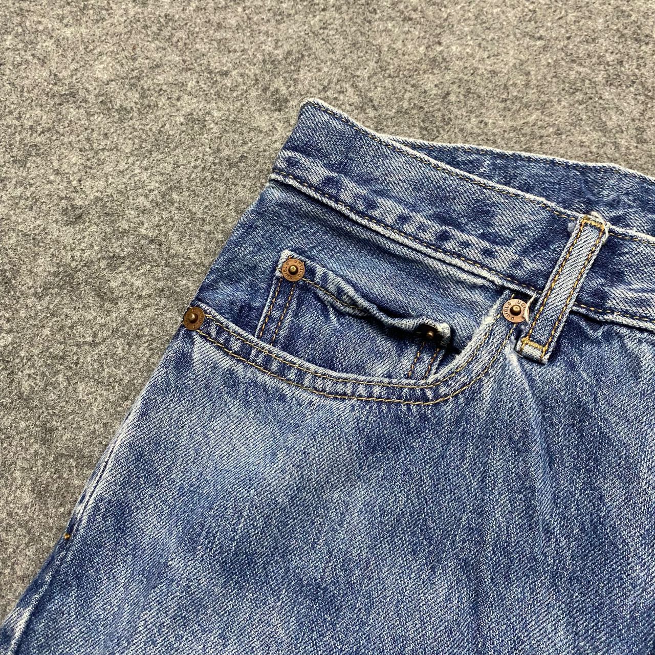 Uniqlo 💥Best Offer💥Vintage Uniqlo Jeans Distressed Size US 32 / EU 48 - 9 Thumbnail