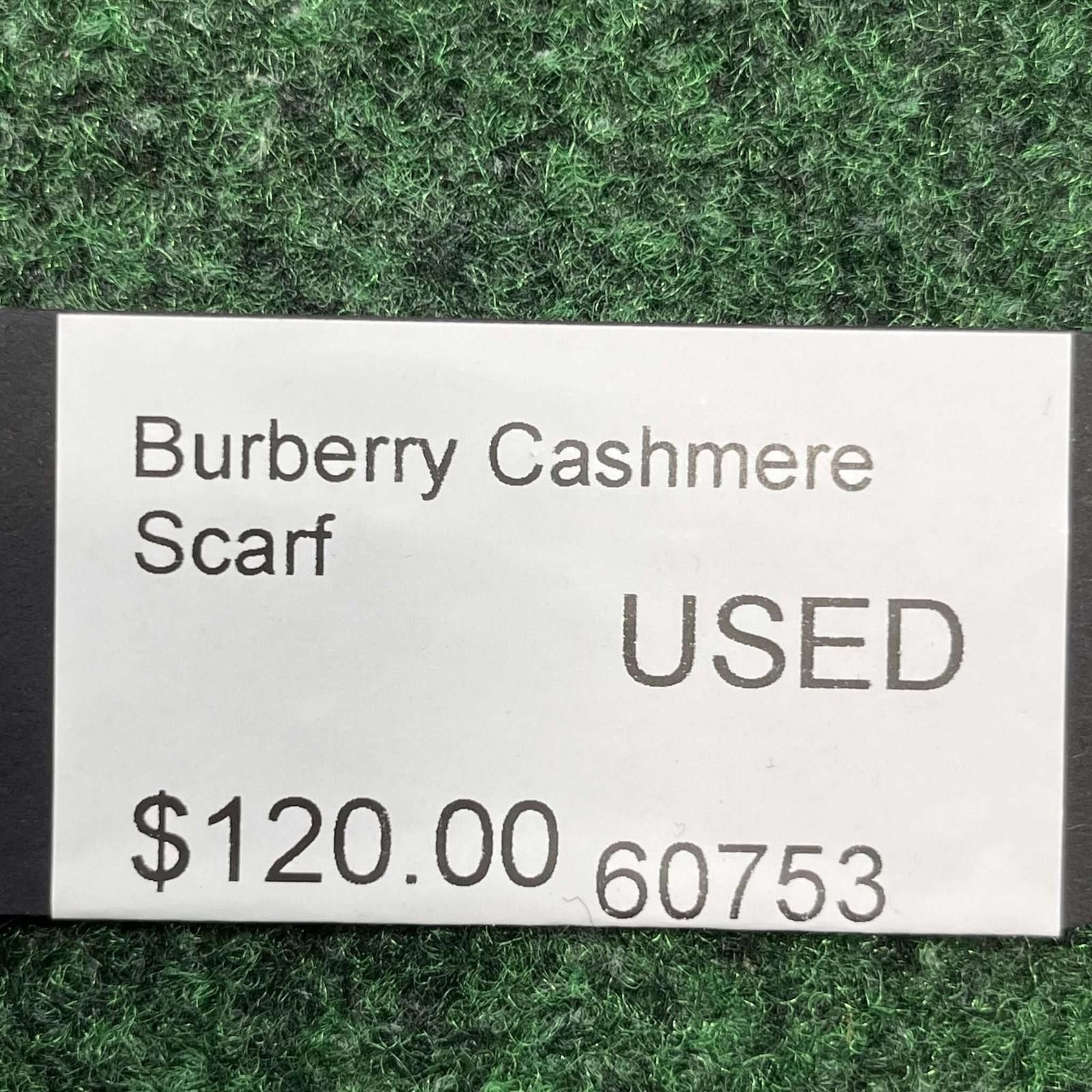 Burberry Burberry Cashmere Scarf Size ONE SIZE - 7 Thumbnail