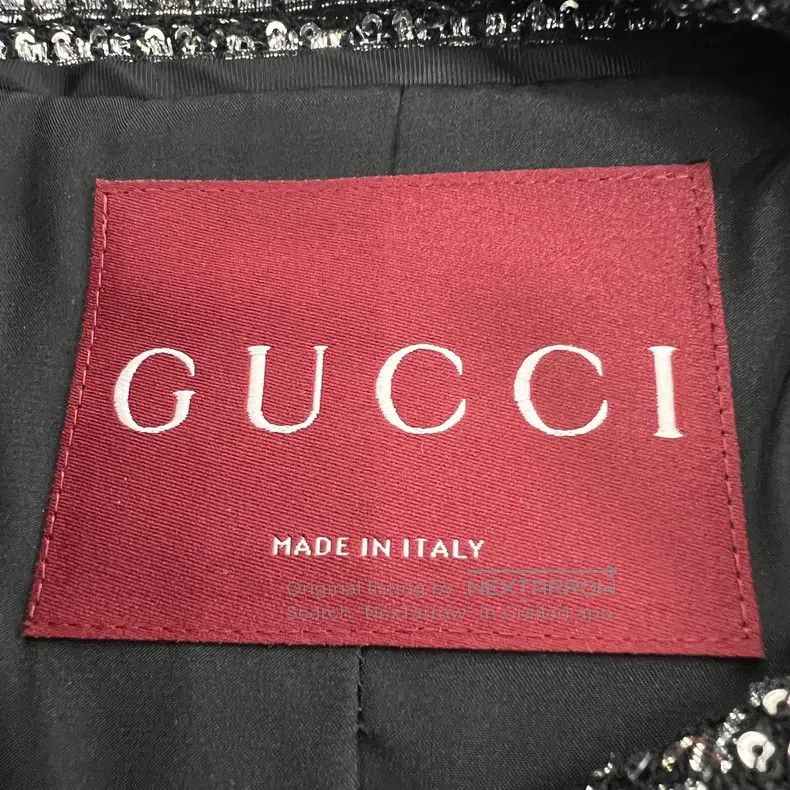 Gucci Gucci Striped thick flower round-neck short jacket Size XS / US 0-2 / IT 36-38 - 4 Thumbnail