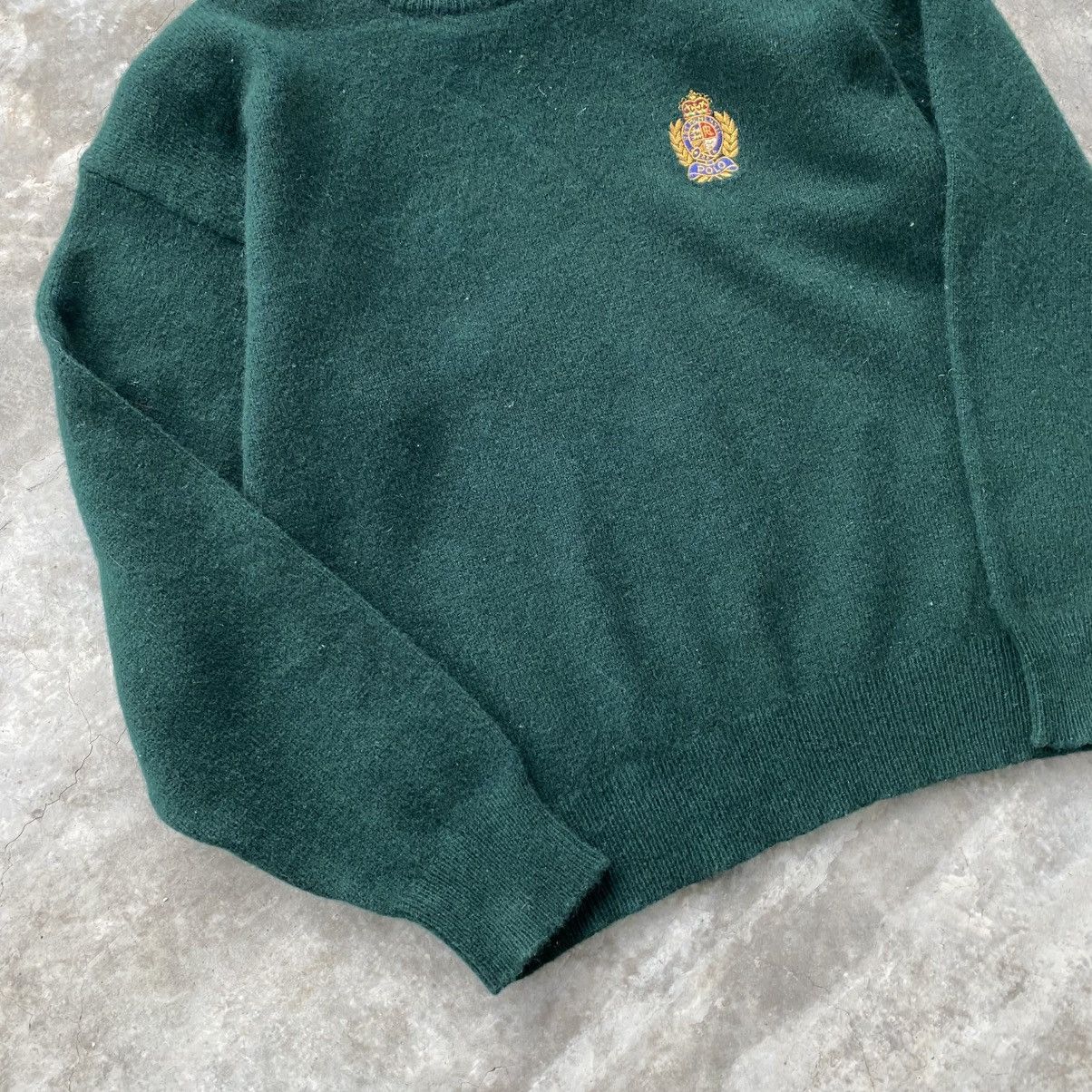 Polo Ralph Lauren × Vintage Vintage 90's Polo Ralph Lauren Knitwear Size M / US 6-8 / IT 42-44 - 4 Thumbnail