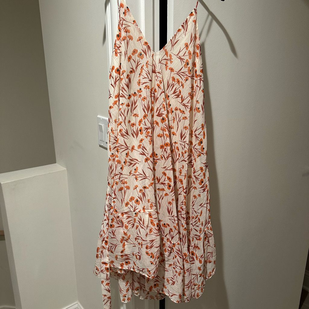 Other Maje Floral High-Low Dress – Size 38 (US 6) Size S / US 4 / IT 40 - 6 Thumbnail