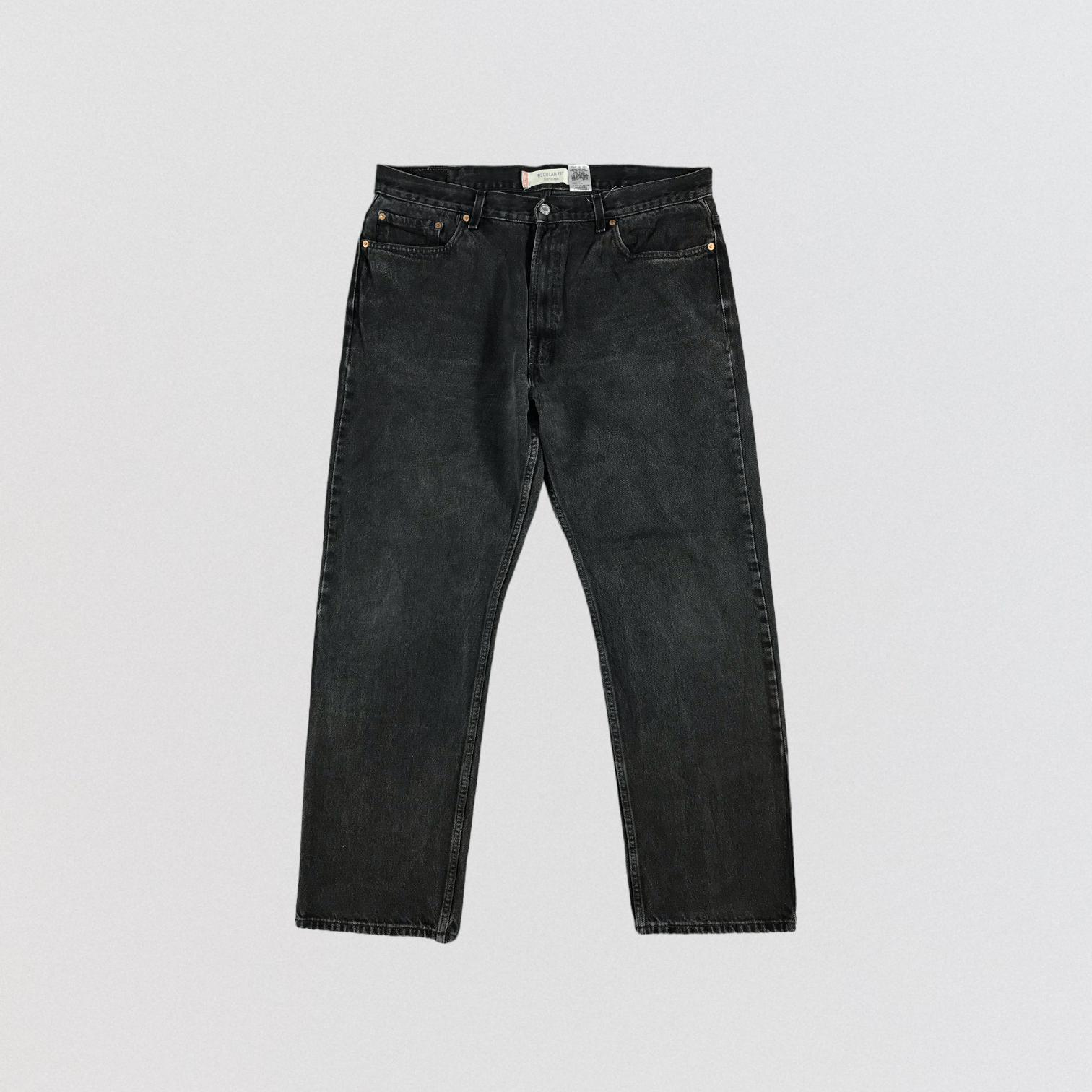 Levi's × Vintage Vintage Faded Black Levis 505 Jeans-JM2590 Size US 39 - 1 Thumbnail