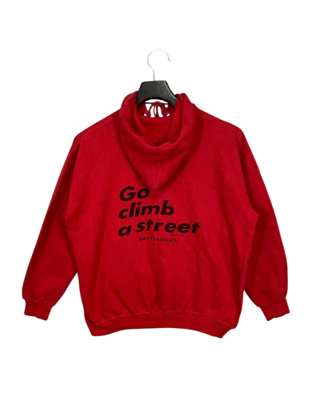 Vintage Vintage 1977 go climb a street san francisco hoodie zipper Size US M / EU 48-50 / 2 - 1 Thumbnail
