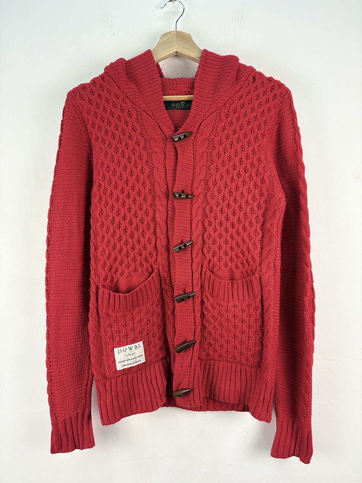 Japanese Brand Vintage DOWBL Knitwear Kurt Cobain Style Punk Style Size US S / EU 44-46 / 1 - 1 Thumbnail